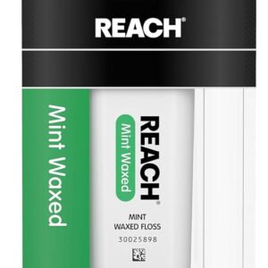 Reach Mint Waxed Floss, 200 Yards (Pack of 10)