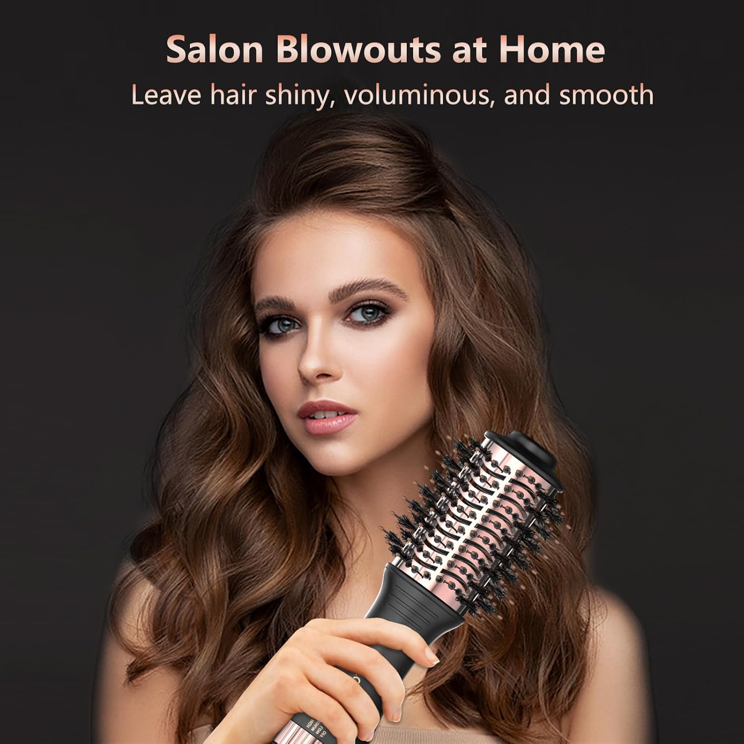 Portable Travel Mini Hair Dryer Brush Automatic Dual Voltage for Women and Kids - Image 6