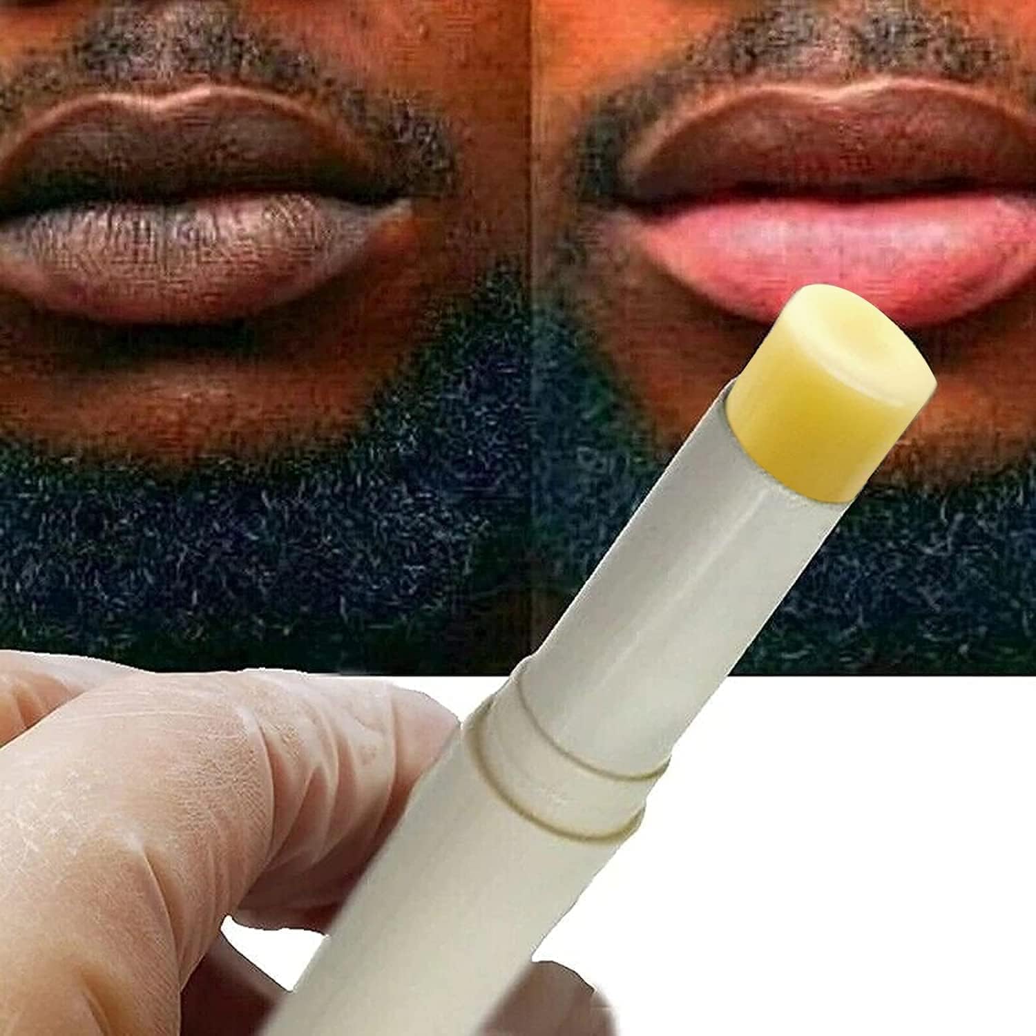 2pcs Lip for Dark Lips Lip for Smokers Dark Lip Treatment Cream for Pink Lips Lip for Smoker Lips Lip balm for Men and Women (Yellow)