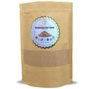 Cure Wid Pure Certified Organic Marshmallow Root Powder Althaea Officinalis 8oz Non-GMO,Additives-Free Marshmellow Root for Teas,Smoothies,Skincare & DIY Remedies Packed in Eco-Friendly Resealable Bag