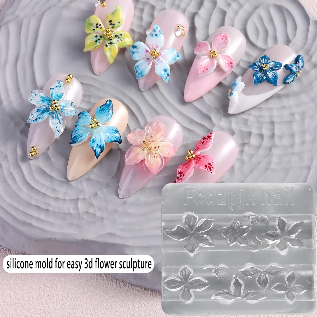 Clear Solid Builder Gel 30g for Nail Extensions and 3D Sculpture with Silicone Molds - Image 6