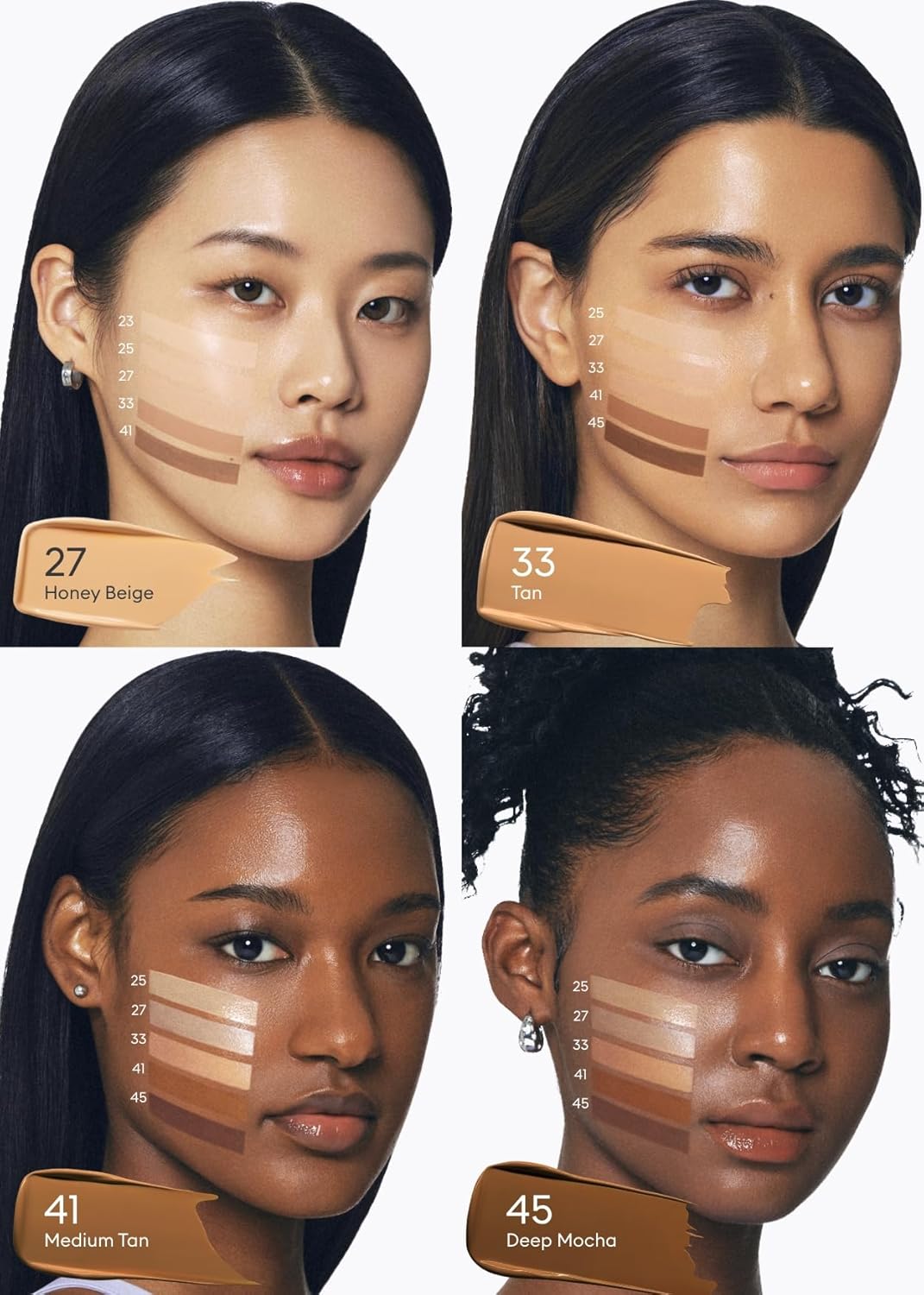 MISSHA M PERFECT COVER SERUM BB CREAM No.41 Medium Tan- Tan/Deep with Warm Undertone, Skin Tint, Tinted Moisturizer, Skin Care Foundation Makeup, Superfood Complex,Glass Skin, Korean Makeup,1.18 Fl oz - Image 7