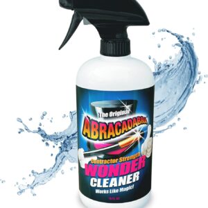 Abracadabra® Wonder Cleaner - As Seen on TV - 16 fl oz - Contractor Strength Stain Remover - Removes Tar, Adhesives, Gum, Stickers, Sap, Grease, Oils & More on Most Surfaces - Better Stronger Faster