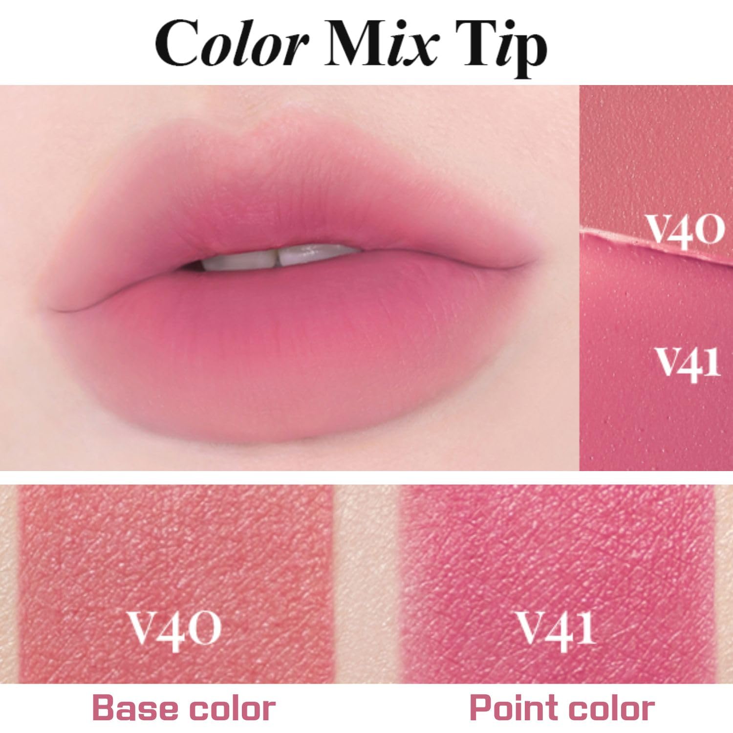 BBIA Last Velvet Tint - Soft & Creamy Matte Finish Lip Stain, Blur Effect with Velvety Texture, Long-Lasting, High Pigment, Lightweight, Non-Drying, Vegan, Korean Lip Makeup (V40 SUMMER ROSE) - Image 3