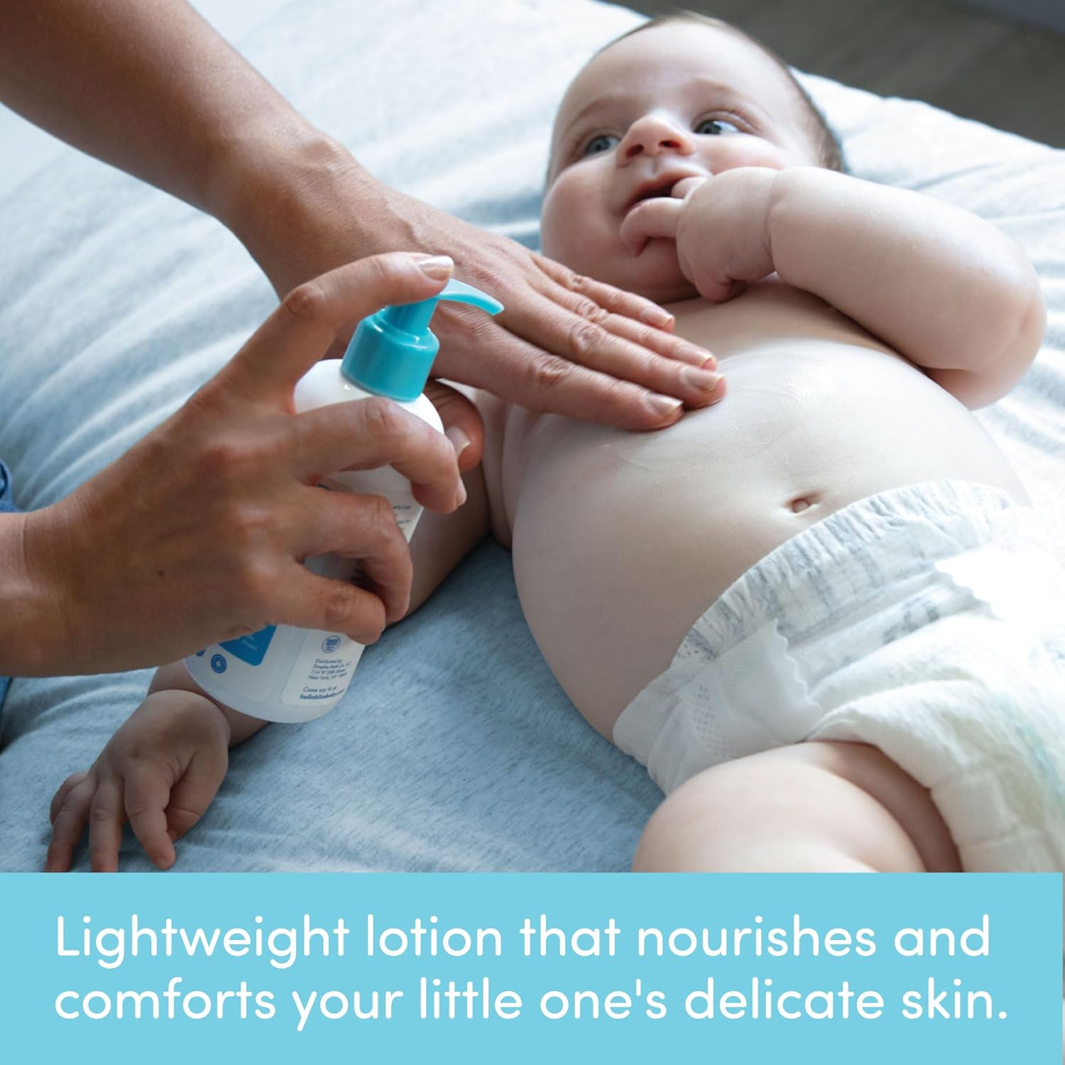 Bliss Baby Lotion, Premium & Fragrance-Free, For Dry & Sensitive Skin, Hydrating Daily Lotion - For Babies, Kids & Adults, Vegan, Hypoallergenic, Dermatologist Tested, Clean & Gentle, 8 fl oz. - Image 7