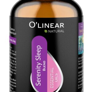 Natural Calm Serenity Sleep Essential Oil Blend - Pure Aromatherapy Oils for Dream and Relaxation, Perfect for Diffuser - Lavender, Orange, Sage and Neroli Essential Oils - Long Lasting Sleep Support