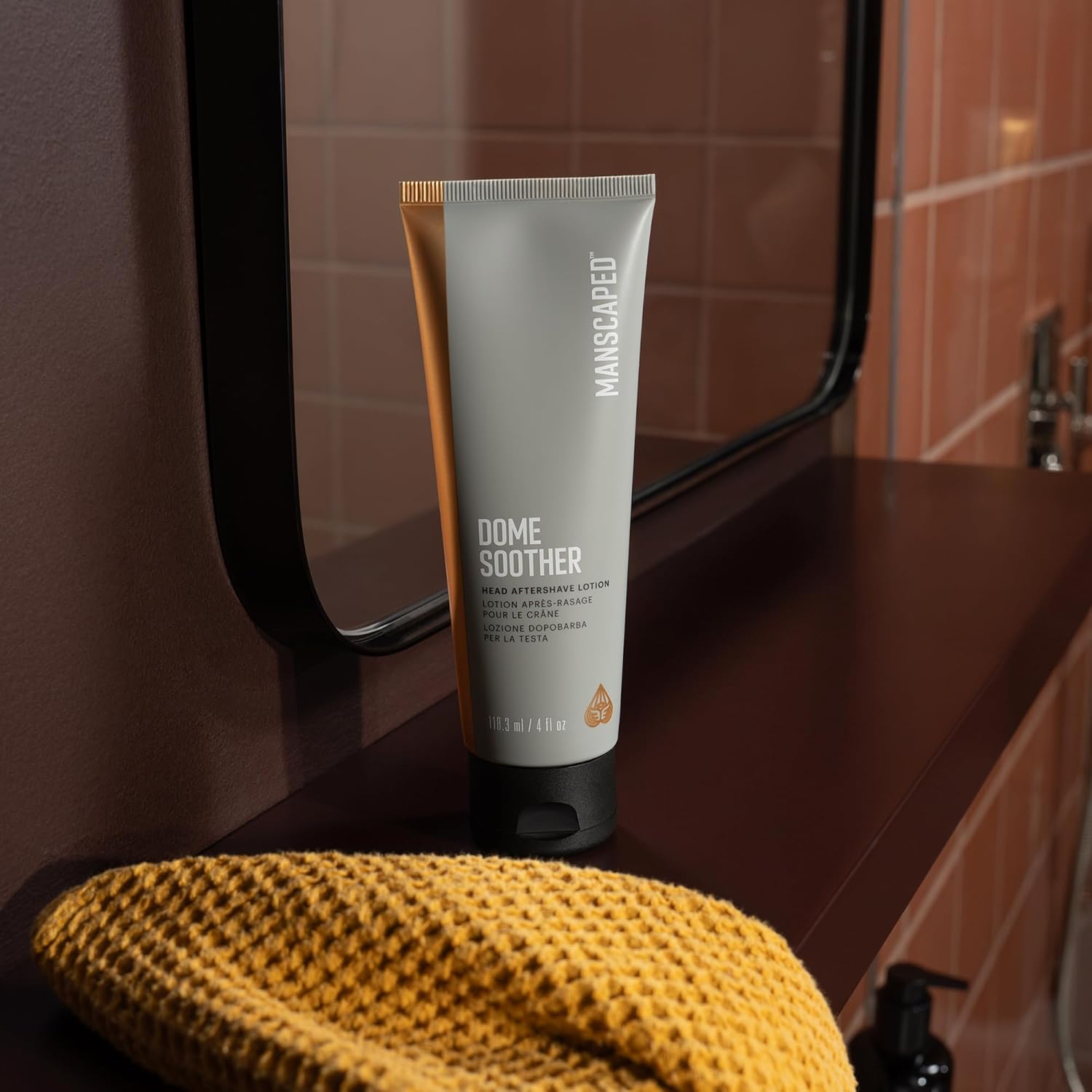 MANSCAPED® Dome Soother Men’s Head Aftershave Lotion – Infused with Aloe & Colloidal Oats for Soothing & Hydrating Scalp Skin, Quick Absorbing & Dries Clear Relieving Post-Shave Discomfort, 4 fl. Oz. - Image 7