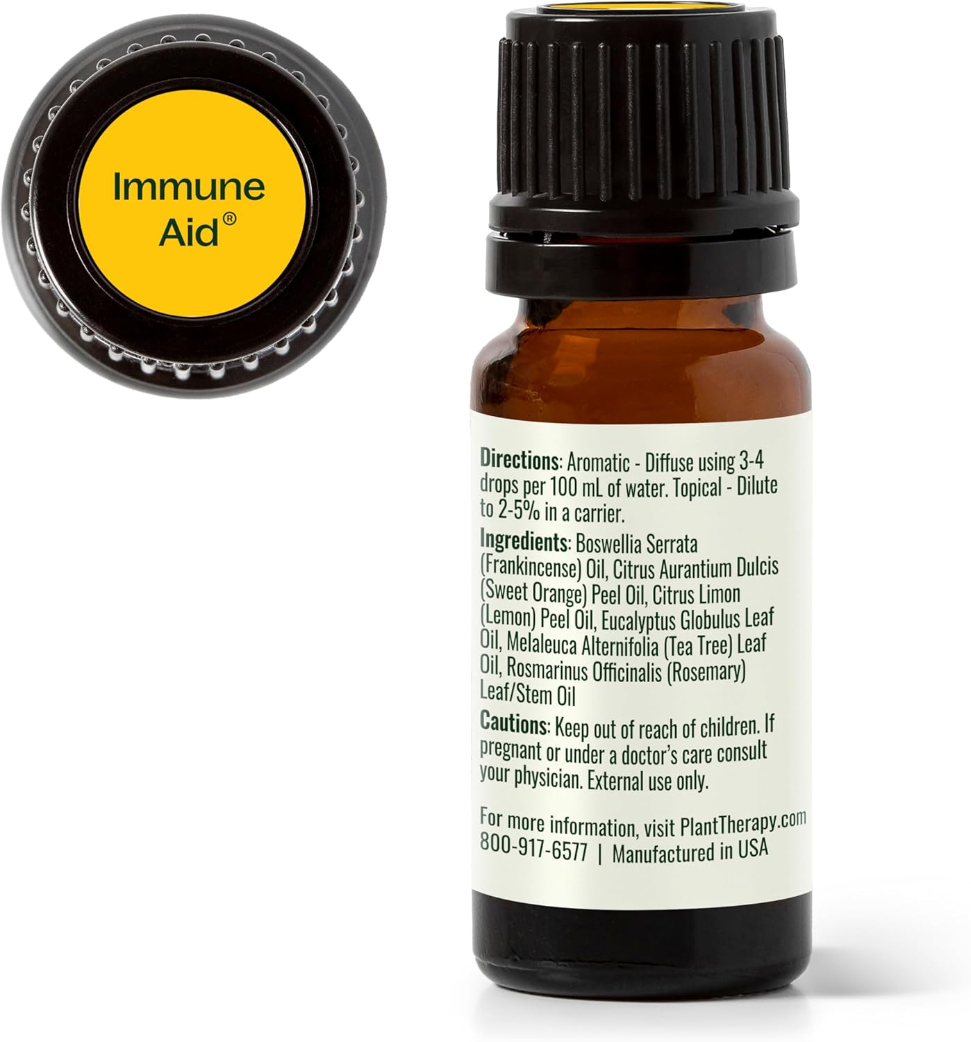 Plant Therapy Immune Aid Essential Oil Blend 10 mL (1/3 oz) 100% Pure, Undiluted, Therapeutic Grade - Image 9