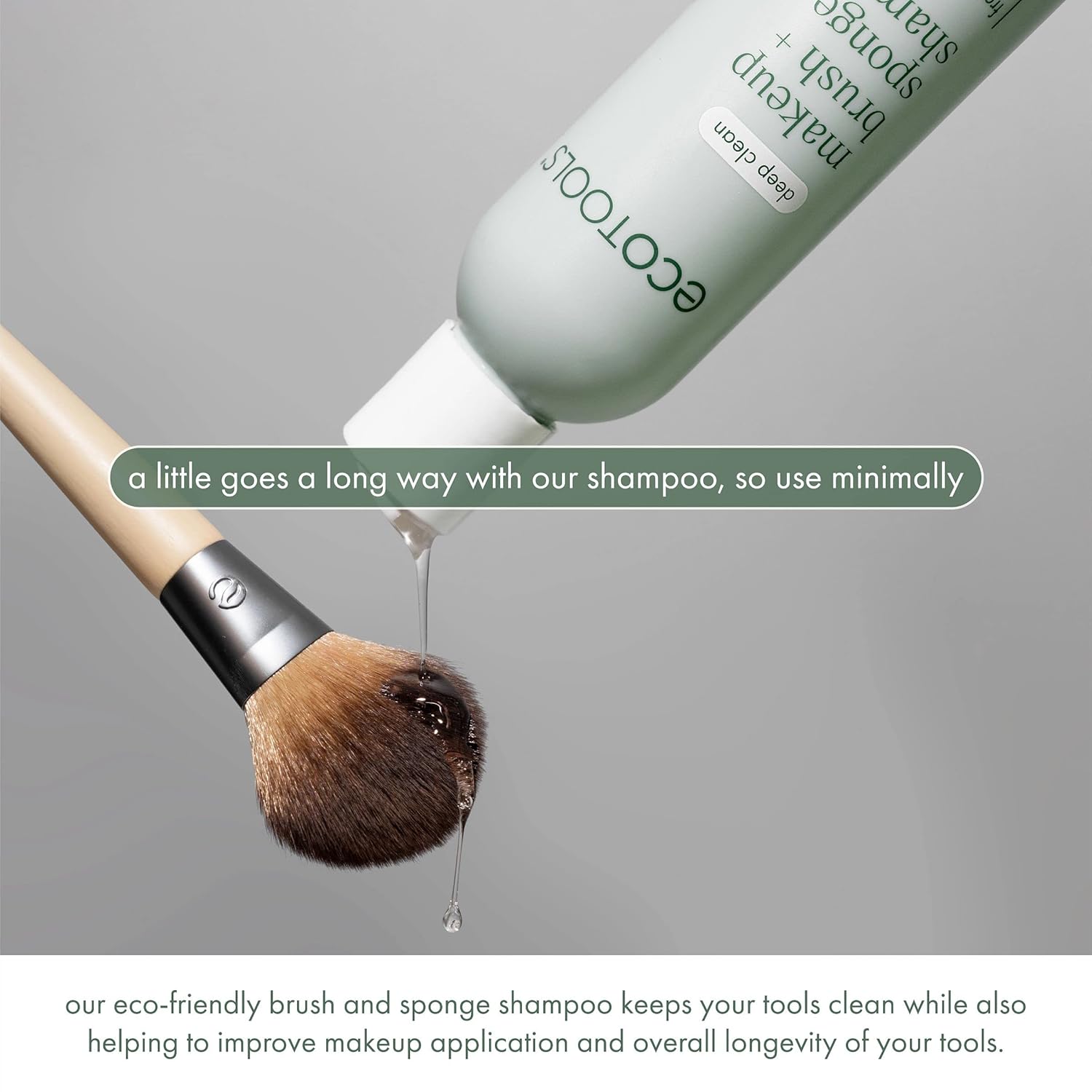 Ecotools 6 oz Gentle Makeup Brush Cleansing Shampoo for Effective Cleaning - Image 7