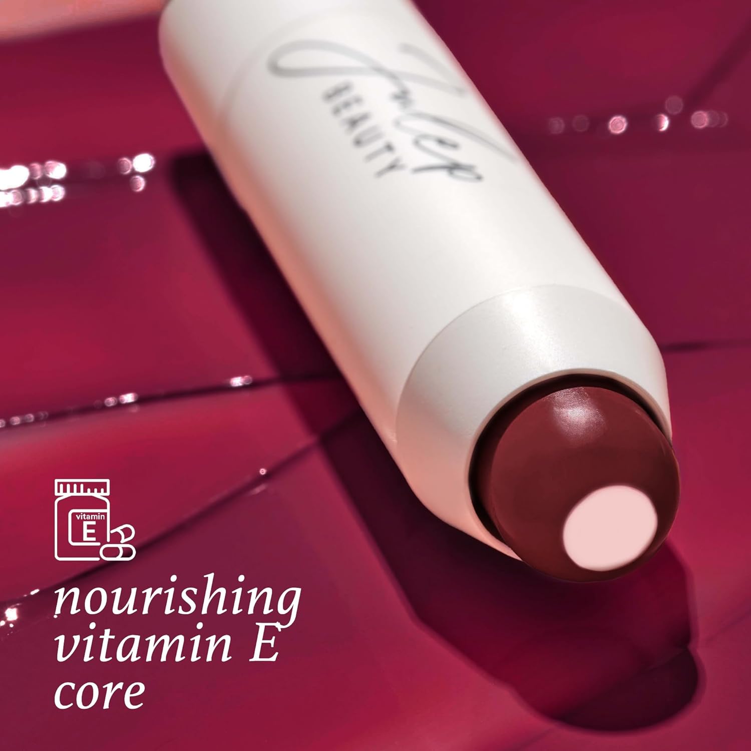 Julep It's Balm Tint Lip Balm Black Cherry Hydrating Vitamin E Vegan 0.1 oz - Image 4
