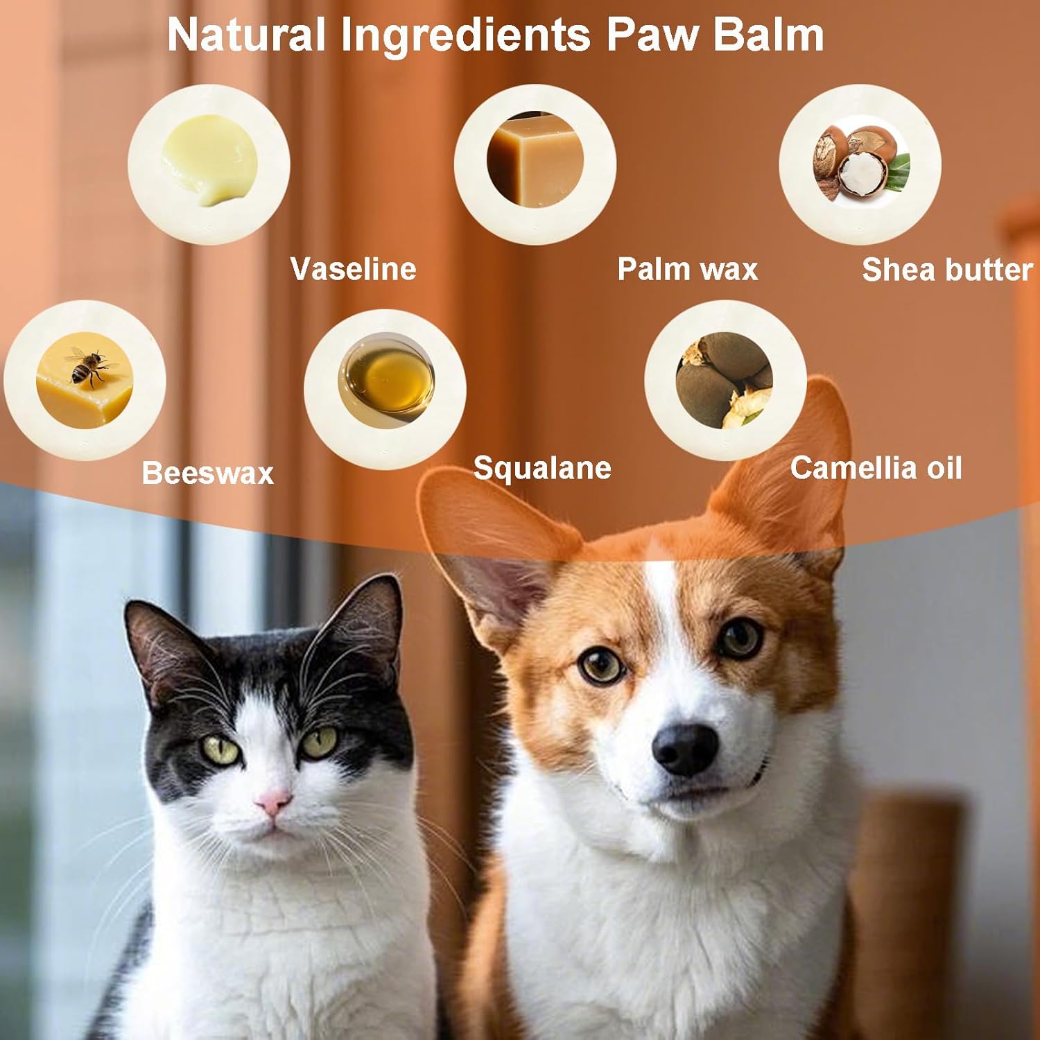 Lick Safe Paw Balm for Dogs and Cats, 2 oz Moisturizer for Dry Nose and Cracked Paws - Image 2