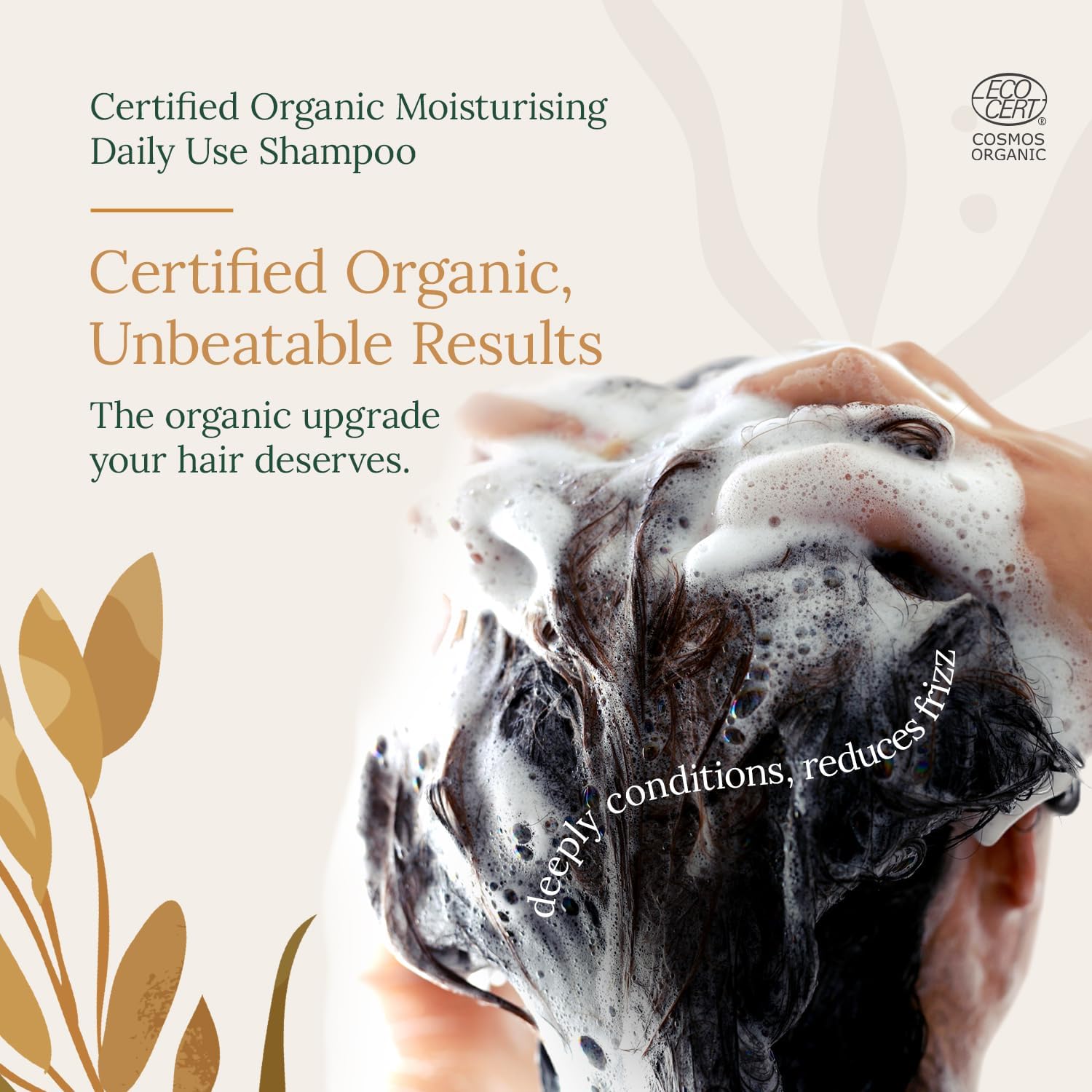 Juicy Chemistry 200ml Dry Hair Moisturising Shampoo Rice Water Oat Milk Vegan Cruelty-Free - Image 6
