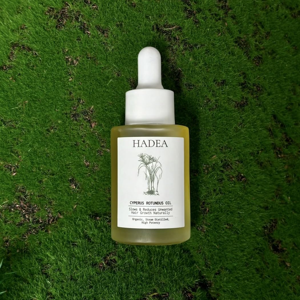 Cyperus Rotundus Oil to Reduce Hair Growth 100% Organic High-Potency Steam Distilled Cyprus Nutgrass Cypress Hair Inhibitor | Cypress Rotundus Oil For Pcos, Hirsutism, Any Unwanted Hair 30ml - Image 2