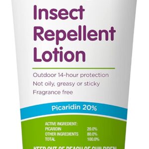 Boogie Insect Repellent Lotion, Keep Mosquitoes, Ticks and Flies Off, DEET Alternative Repellent, Up to 14-Hour Protection, Fragrance-Free, Odorless Lotion, 6 Ounce