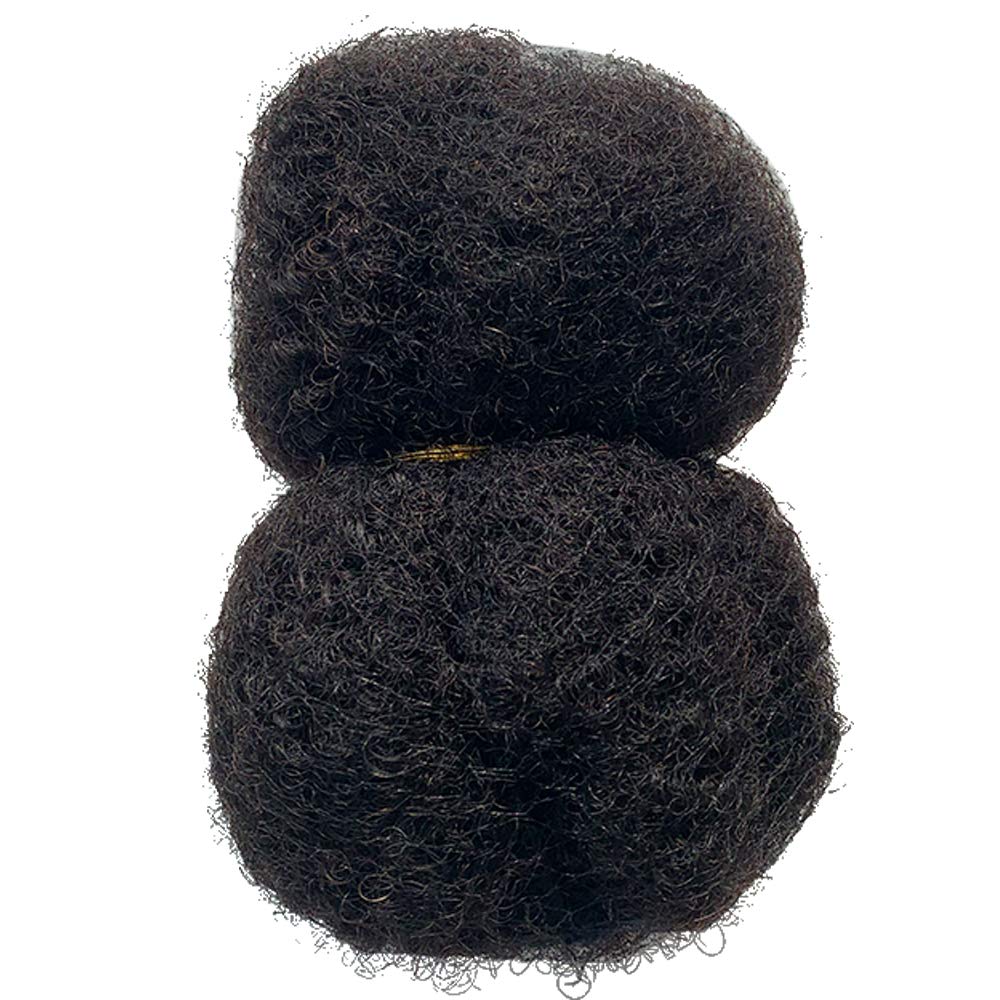 New 4 Bundles 8 Inch Tight Afro Kinky Human Hair for Dreadlocks Natural Black Soft Texture - Image 5