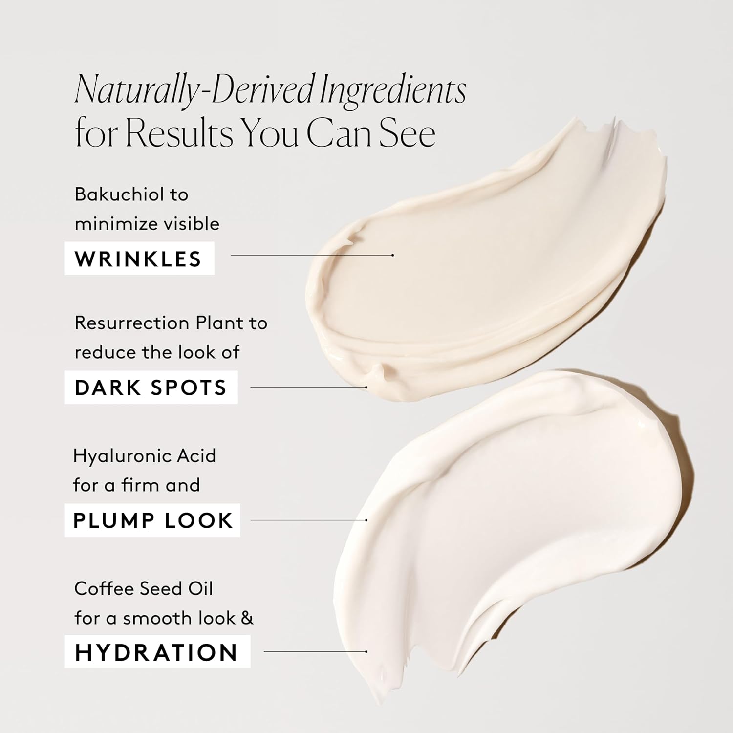 Naked & Thriving Retinol Alternative Duo Set: Restore Night Cream 50mL & Revive Eye Cream 15mL with Hyaluronic Acid and Bakuchiol - Image 6