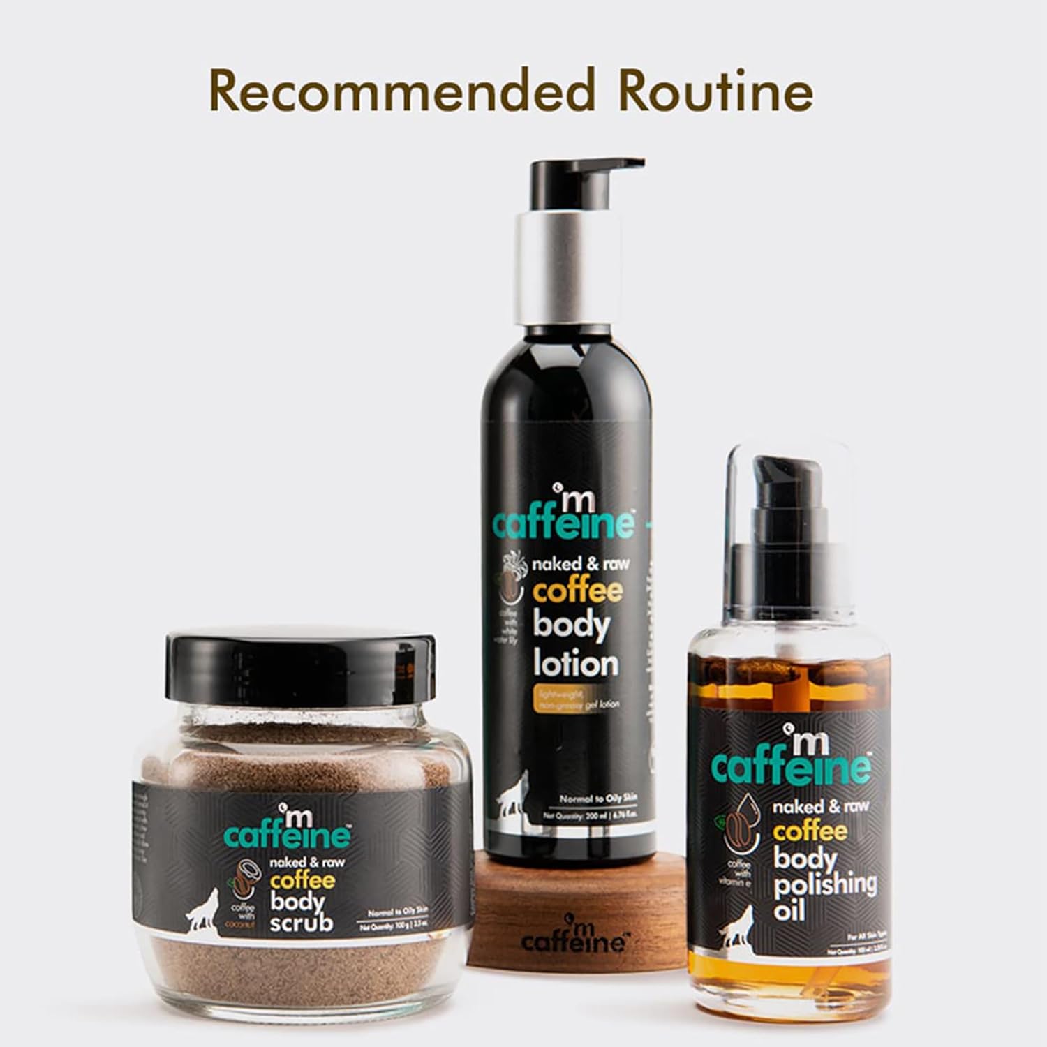 mCaffeine Coffee Body Polishing Oil (100ml) for Reducing Stretch Marks and Cellulite | With Olive Oil and Vitamin E for a Soft and Moisturized Skin | Natural and Vegan Oil for Daily-Use - Image 6