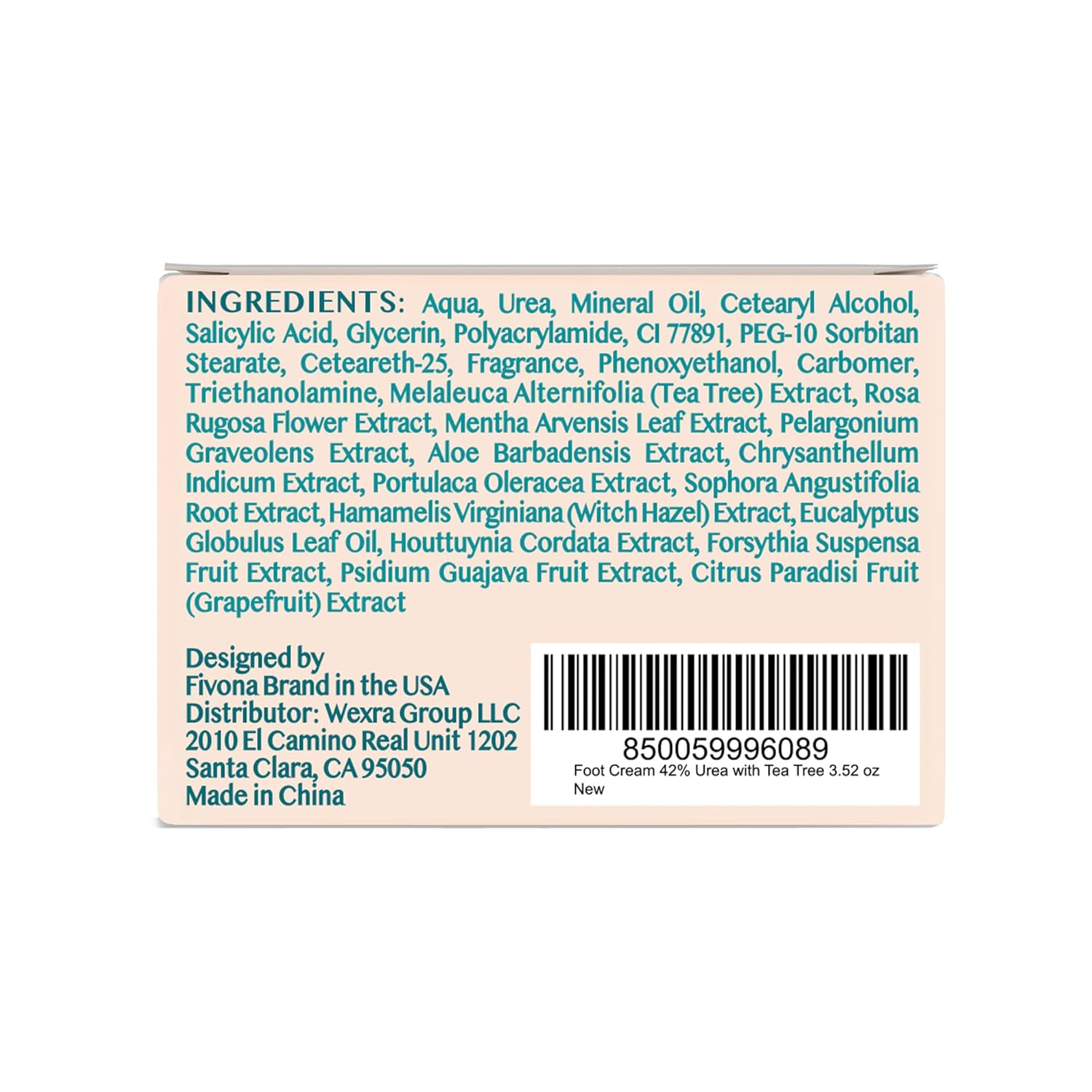 FIVONA 42% Urea Foot Cream for Dry Cracked Heels, 8 oz - Image 8