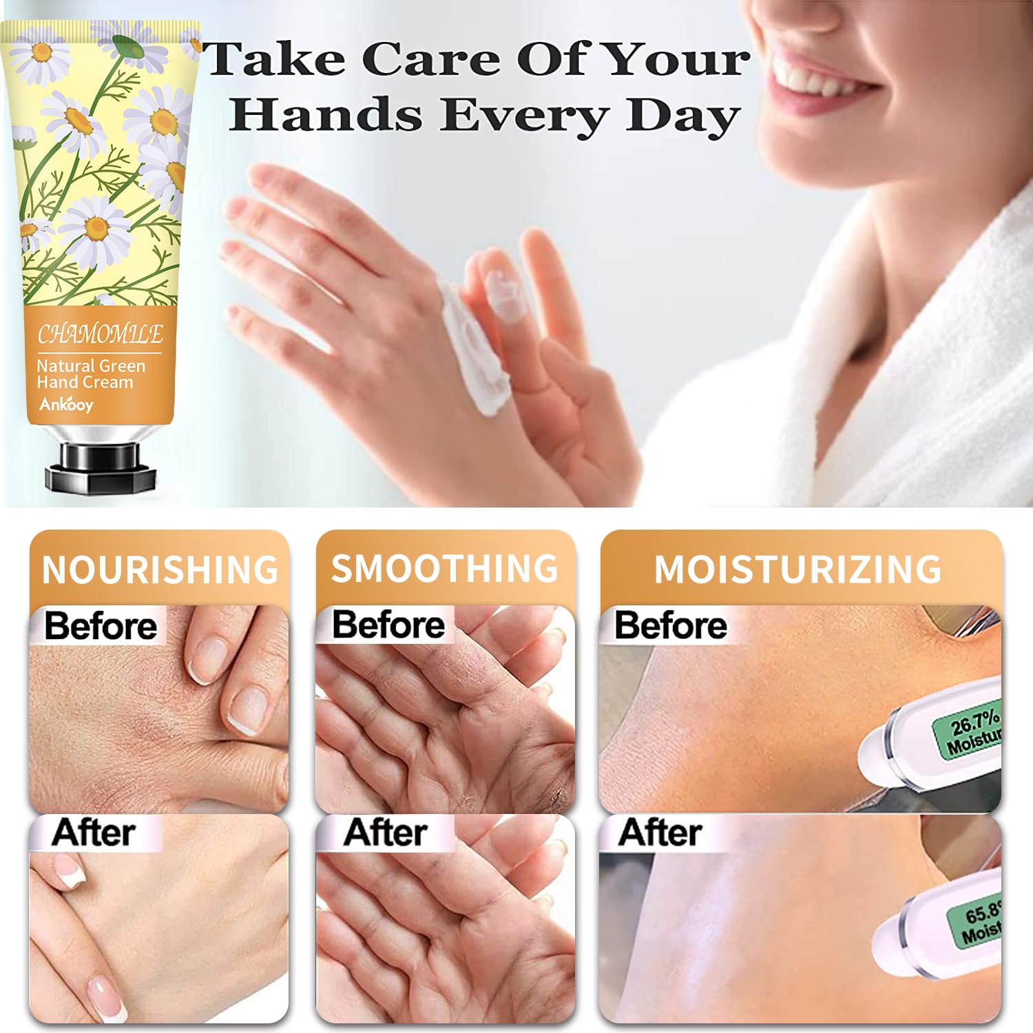 12 Pack Hand Cream for Dry Cracked Hands,Mothers Day Gifts,Fathers Day Gift for Husband,Nurse Gifts,Teacher Appreciation Gifts,Stocking Stuffers for Women,Natural Hand Lotion Travel Size - Image 7