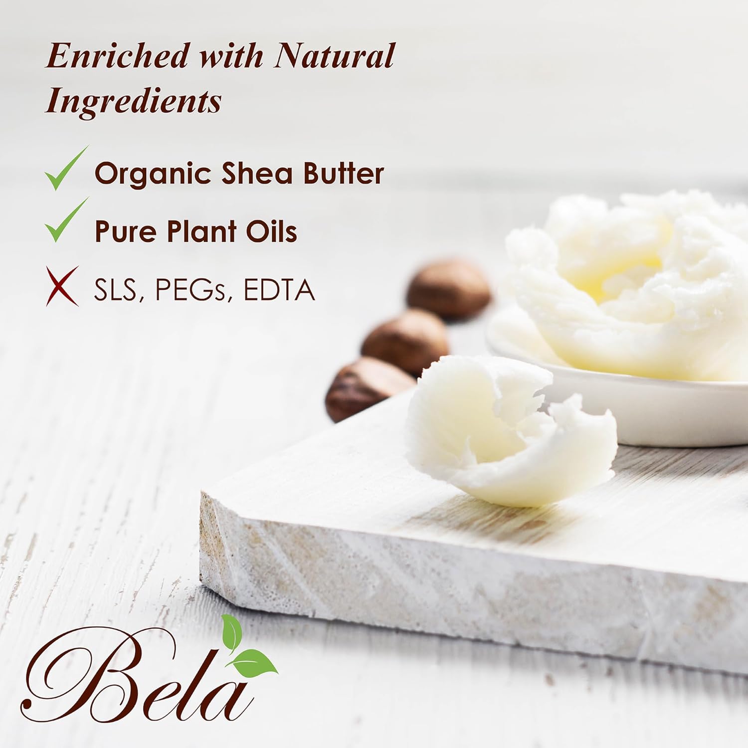 BELA French Peach Triple Milled Bar Soap 3.3 oz Pack of 6 with Shea Butter - Image 5