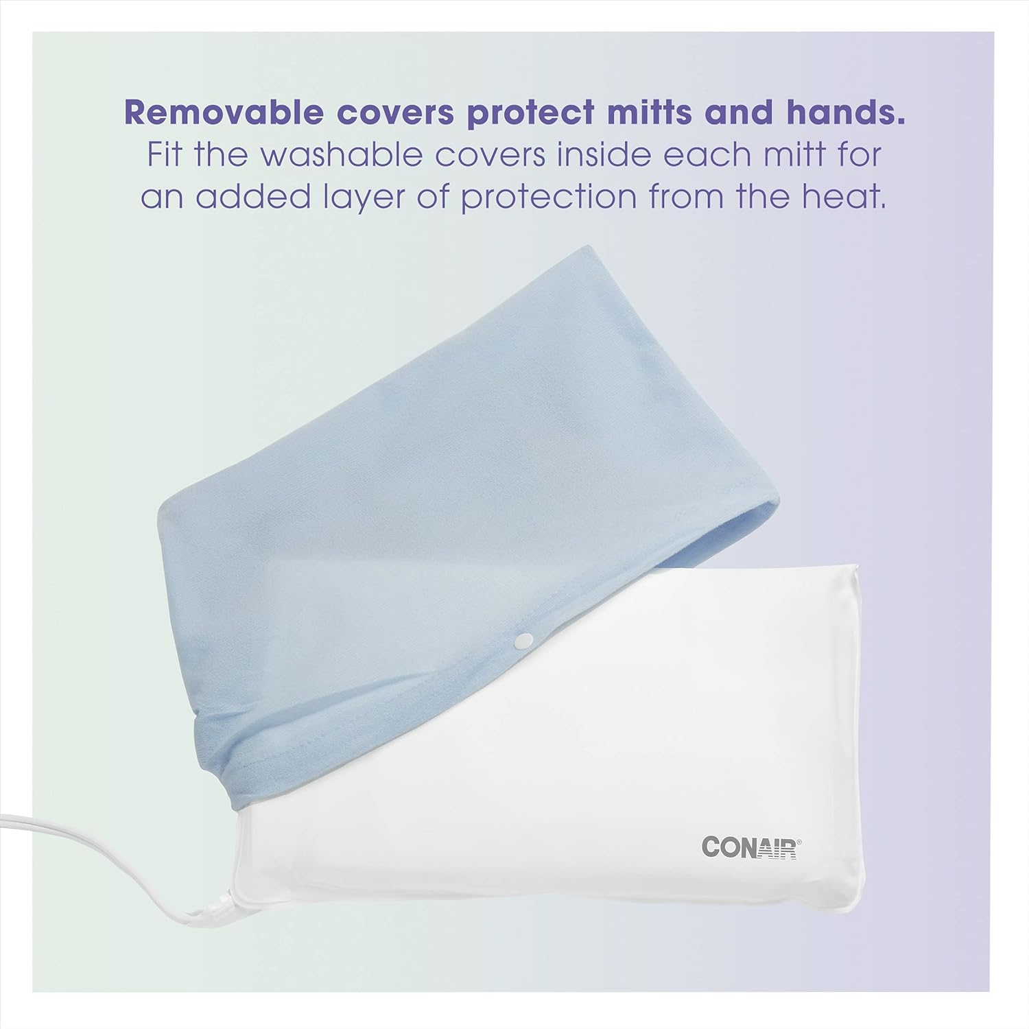 True Glow by Conair Hand Warmer - Electric Hand Warmer Thermal Spa - Heated Lotion Beauty Mitts - Packaging May Vary - Image 6