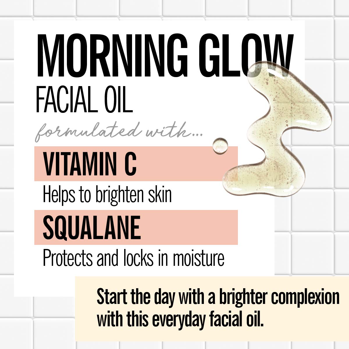 VALJEAN LABS Morning Glow Facial Oil, Vitamin C & Squalane, All Skin Types, Hydrating & Brightening, 1.83 Fl Oz - Image 3