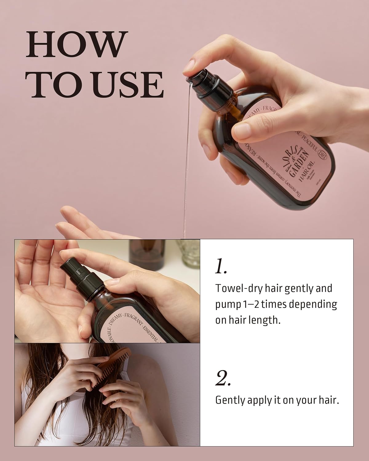 ODID Milk Protein Anti-Frizz Hair Serum with 10,000ppm Argan Oil 3.38 fl oz - Image 6