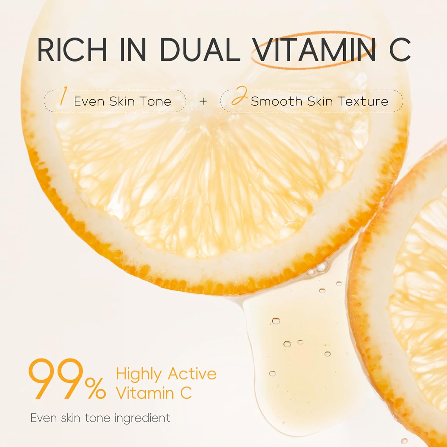 8-Piece Vitamin C Hydrating Facial Skin Care Travel Set for Women and Teens - Image 5