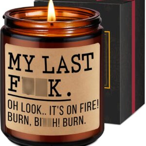 Fairy's Gift Candles, Cool Presents, Funny Relaxation Gifts for Women Men Mom Coworker Friend Boss - Cool Birthday Fun Presents for Her Mom - Mothers Day, Office, Relaxing Gifts for Women Nerd Cousin