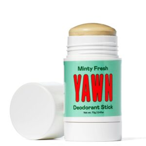 YAWN Non-Toxic Kids & Teens Deodorant Stick | For Boys & Girls | Aluminum & Baking Soda Free with Coconut Oil & Shea Butter | Free From Parabens, Sulfates & Phthalates | Made in the USA