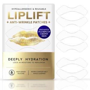 Anti Wrinkle Patches for Lips, Overnight Treatment Upper Lip Wrinkle Treatment, Smoothing Smile Line & Lip Area Wrinkles