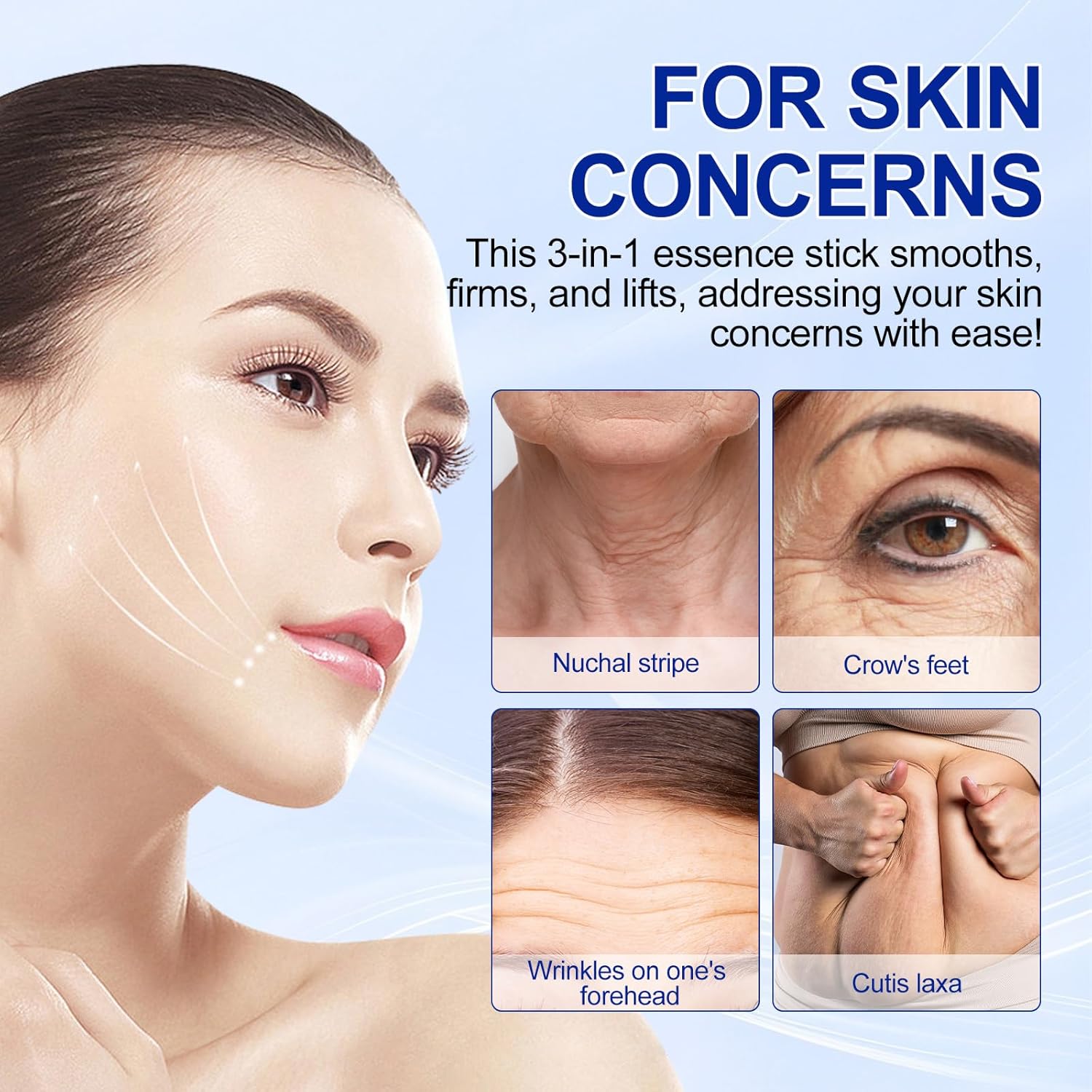 Advanced Retinol Firming Stick 1.0 Oz for Wrinkles and Laugh Lines with Antioxidants and Peptides - Image 3