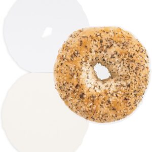 ban.do Fun Novelty Food Theme Stationery, Small Size Flip Bagel Notepad, Everything Bagel