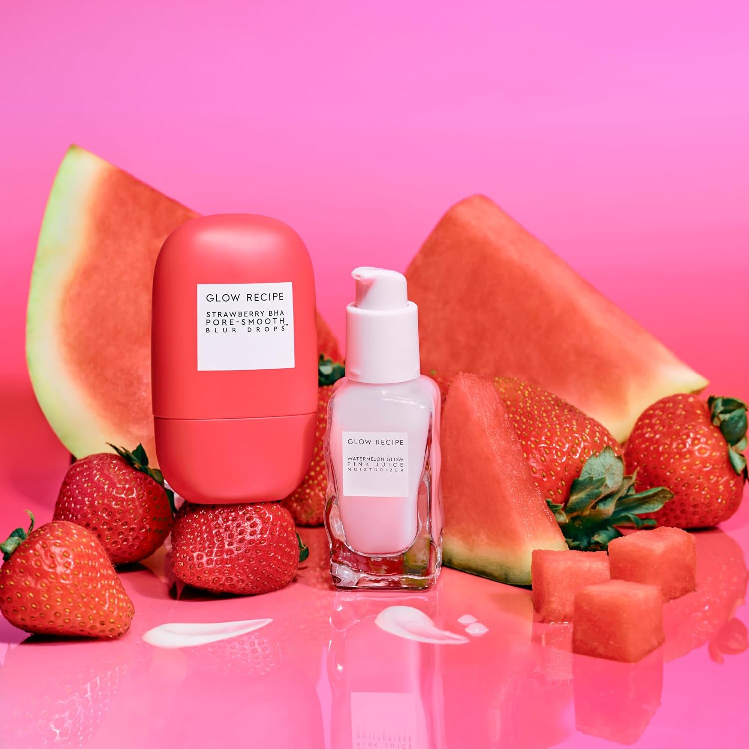 Glow Recipe Pink Juice Water Gel Face Moisturizer for Women, Men & Teens, Travel Size - Hydrating Hyaluronic Acid, Radiance Boosting, Oil-Free, Long-Lasting Korean Skin Care for Oily Skin (25ml) - Image 8