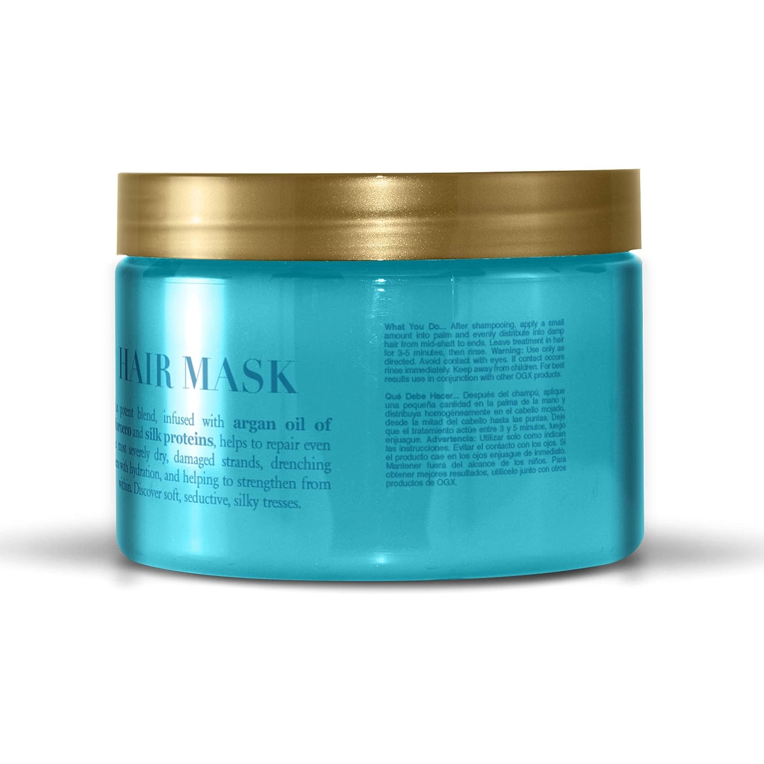 OGX Extra Strength Hydrate Repair + Argan Oil of Morocco Hair Mask Deep Moisturizing Conditioning Treatment, Citrus, 6 Ounce - Image 2