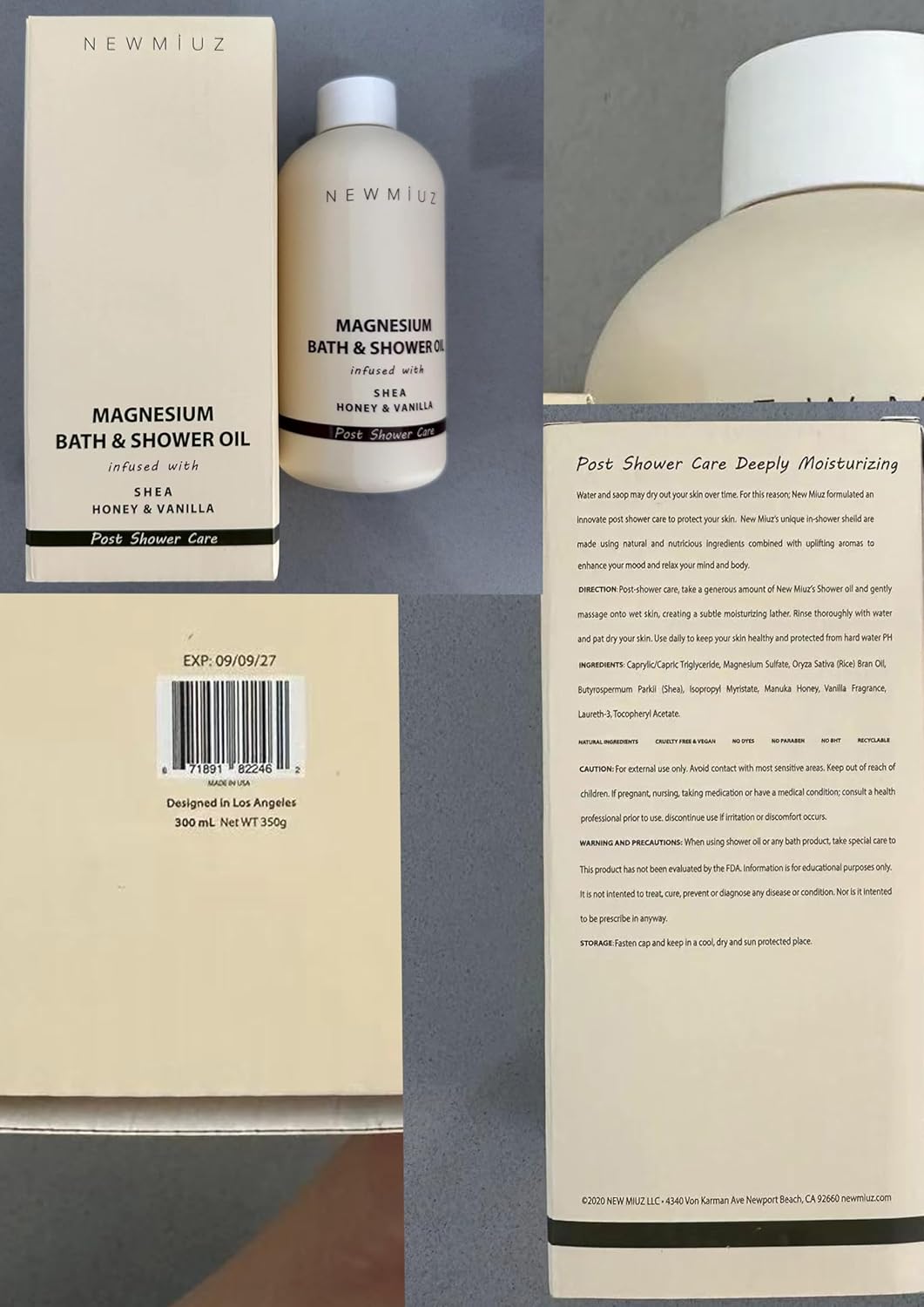 In-Shower Body Conditioner with Shea Butter and Honey Vanilla for Soft, Moisturizing Skin - Image 9