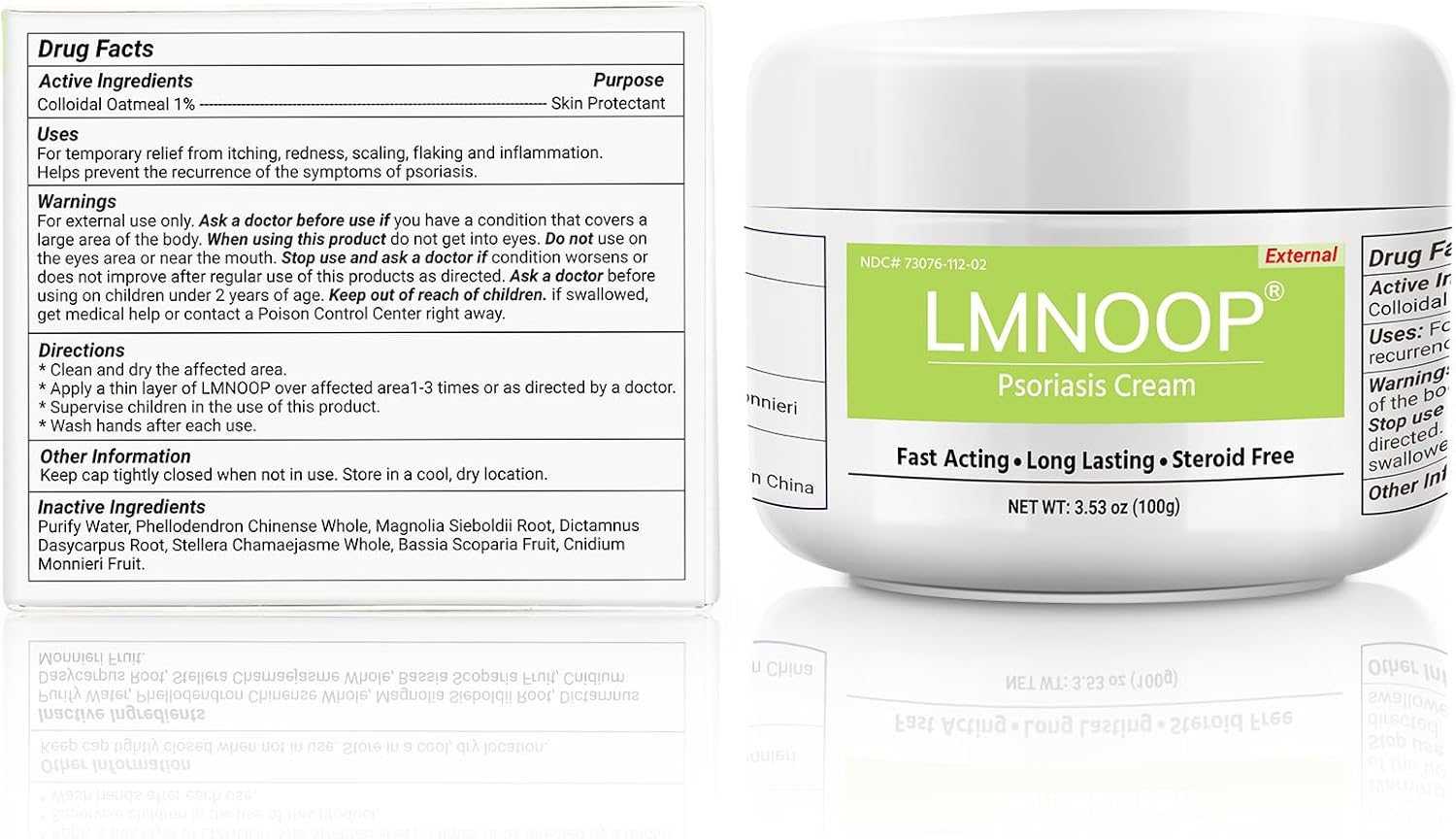 Maximum Strength Psoriasis Cream 3.53 oz Moisturizing Treatment for Itch Redness Flaking - Image 9