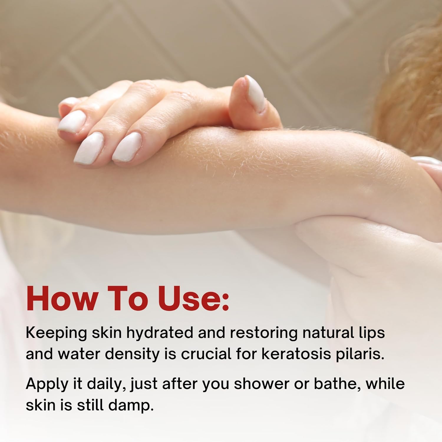 KP Away Moisturizing Keratosis Pilaris Cream for Kids | Gentle Hydration for Dry, Bumpy Skin | Dermatologist-Developed Lotion | Non-Irritating, Acid-Free Formula | 16 oz - Image 7