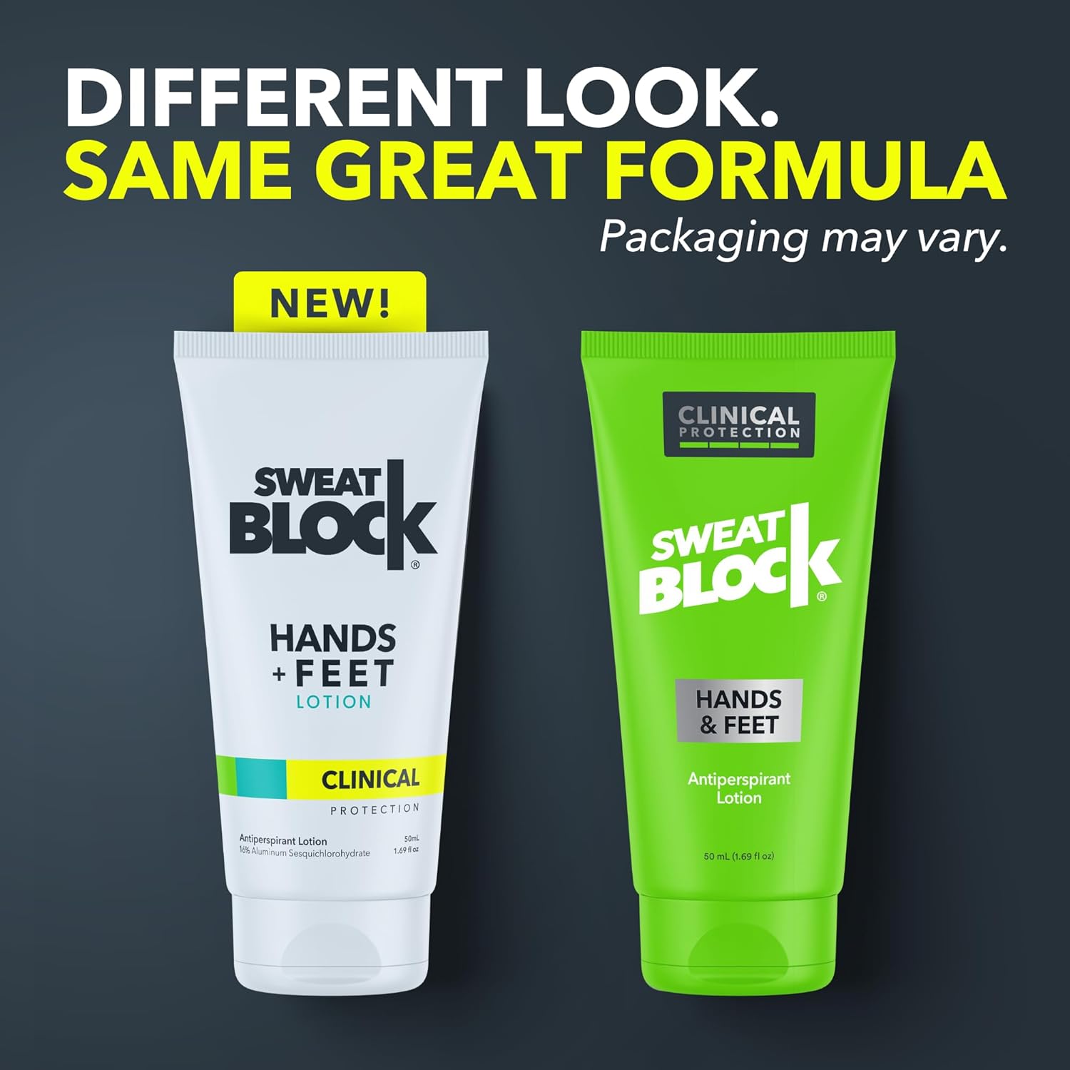 SweatBlock Antiperspirant Lotion for Hands & Feet - CLINICAL STRENGTH for Men & Women - Hyperhidrosis Aid to Stop Excessive Sweating - Reduces Foot Odor - Moisturizing w/ Aloe - Travel Size 1.69 fl oz - Image 7