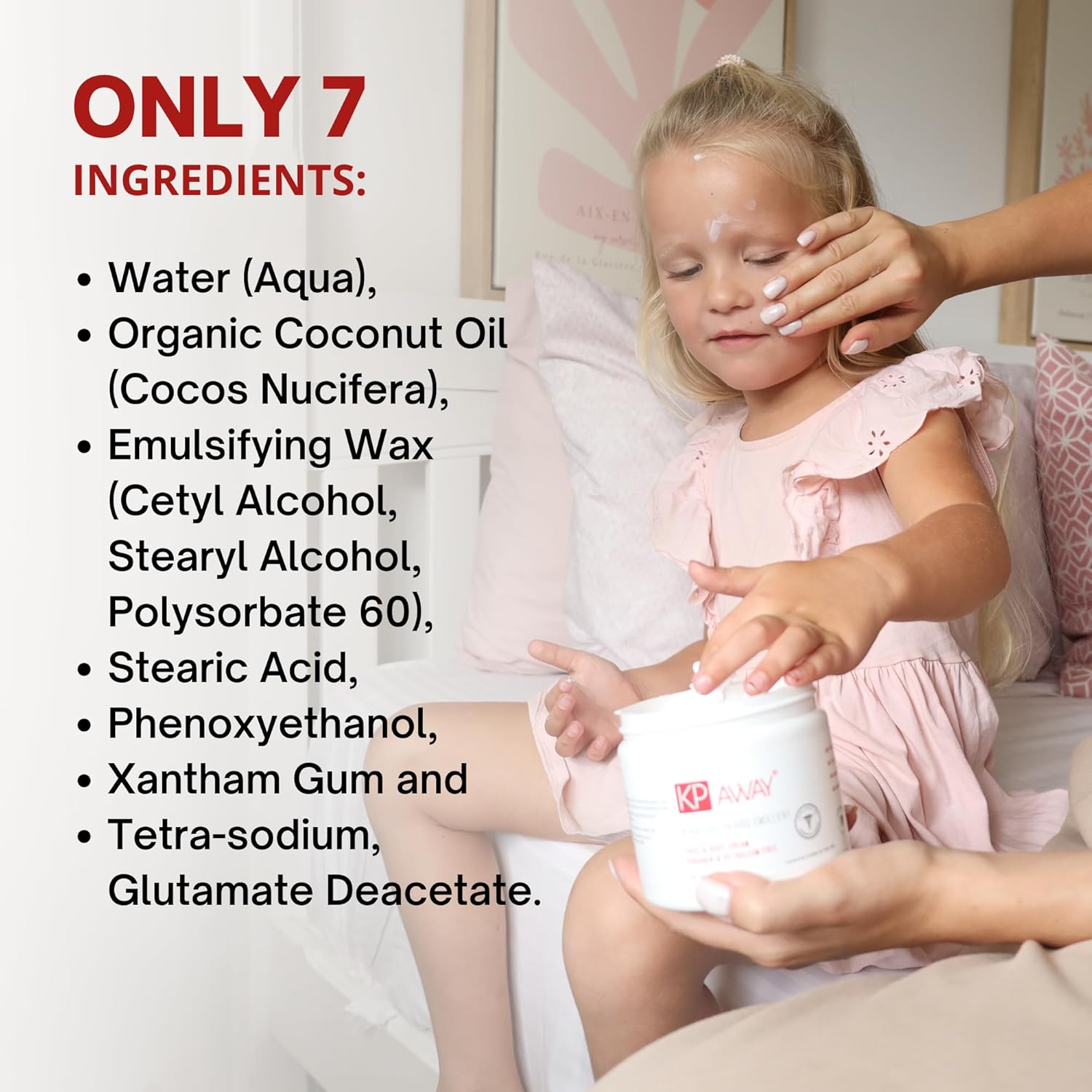 KP Away Moisturizing Keratosis Pilaris Cream for Kids | Gentle Hydration for Dry, Bumpy Skin | Dermatologist-Developed Lotion | Non-Irritating, Acid-Free Formula | 16 oz - Image 8