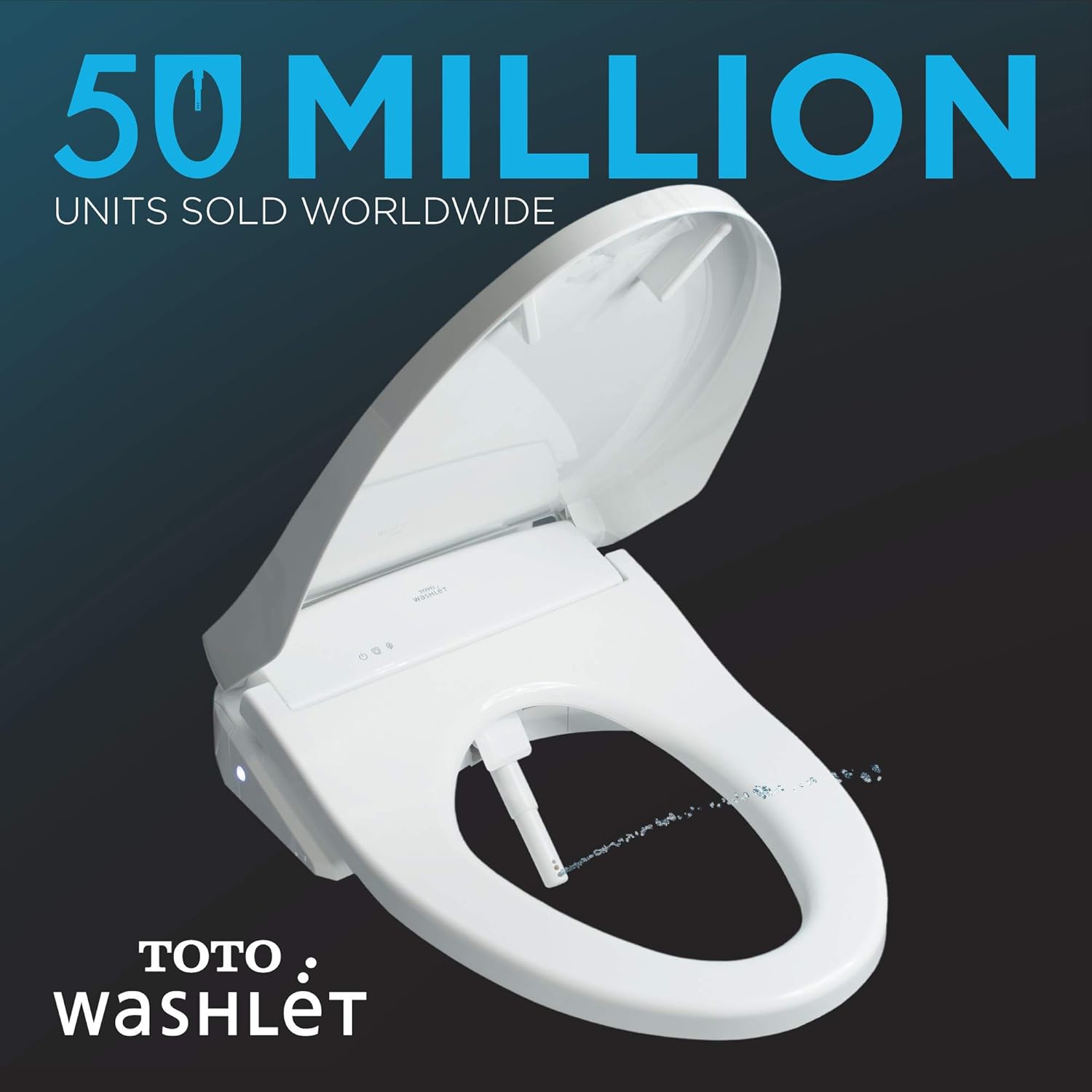 TOTO SW2034#01 C100 Electronic Bidet Toilet Cleansing Water, Heated Seat, Deodorizer, Warm Air Dryer, and PREMIST, Elongated, Cotton White - Image 14
