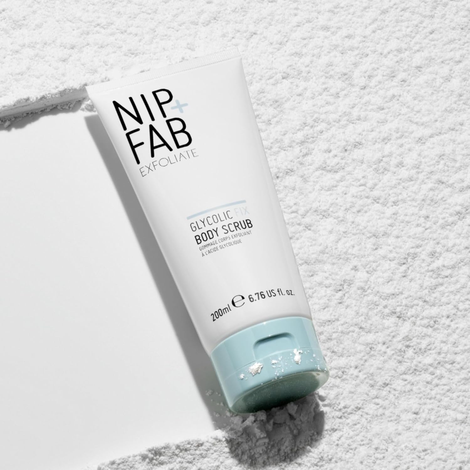 Nip+Fab Glycolic Fix Body Scrub, 6.70 Fl Oz, with Glycolic Acid, Salicylic Acid, Shea Butter, Exfoliating and Moisturizing the Skin | Vegan, Cruelty Free, Sulphate Free - Image 3