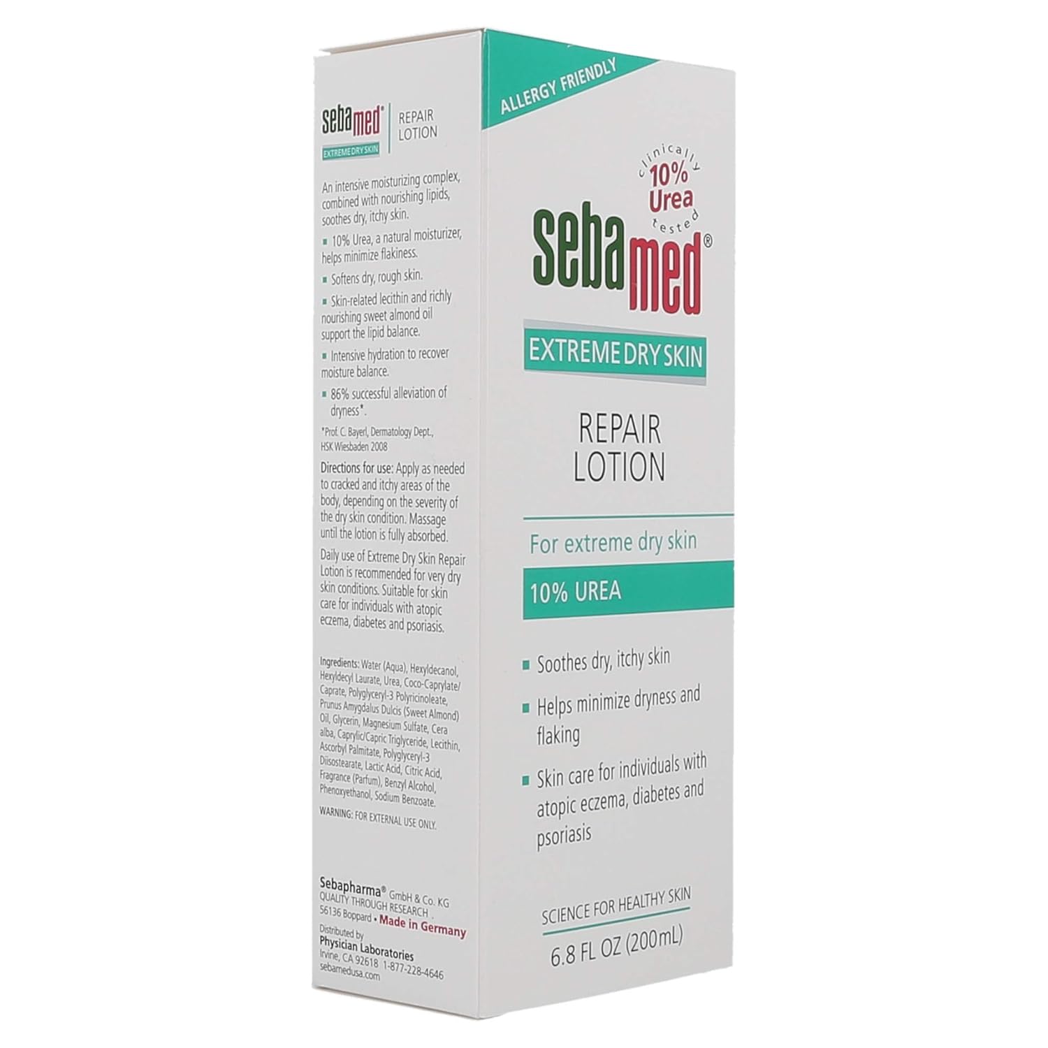 Sebamed Extreme Dry Skin Repair Advance Therapy Lotion with 10% Urea Perfect for Eczema Psoriasis Lotion Rough Dry Skin Moisturizer 6.8 Fluid Ounces - Image 5