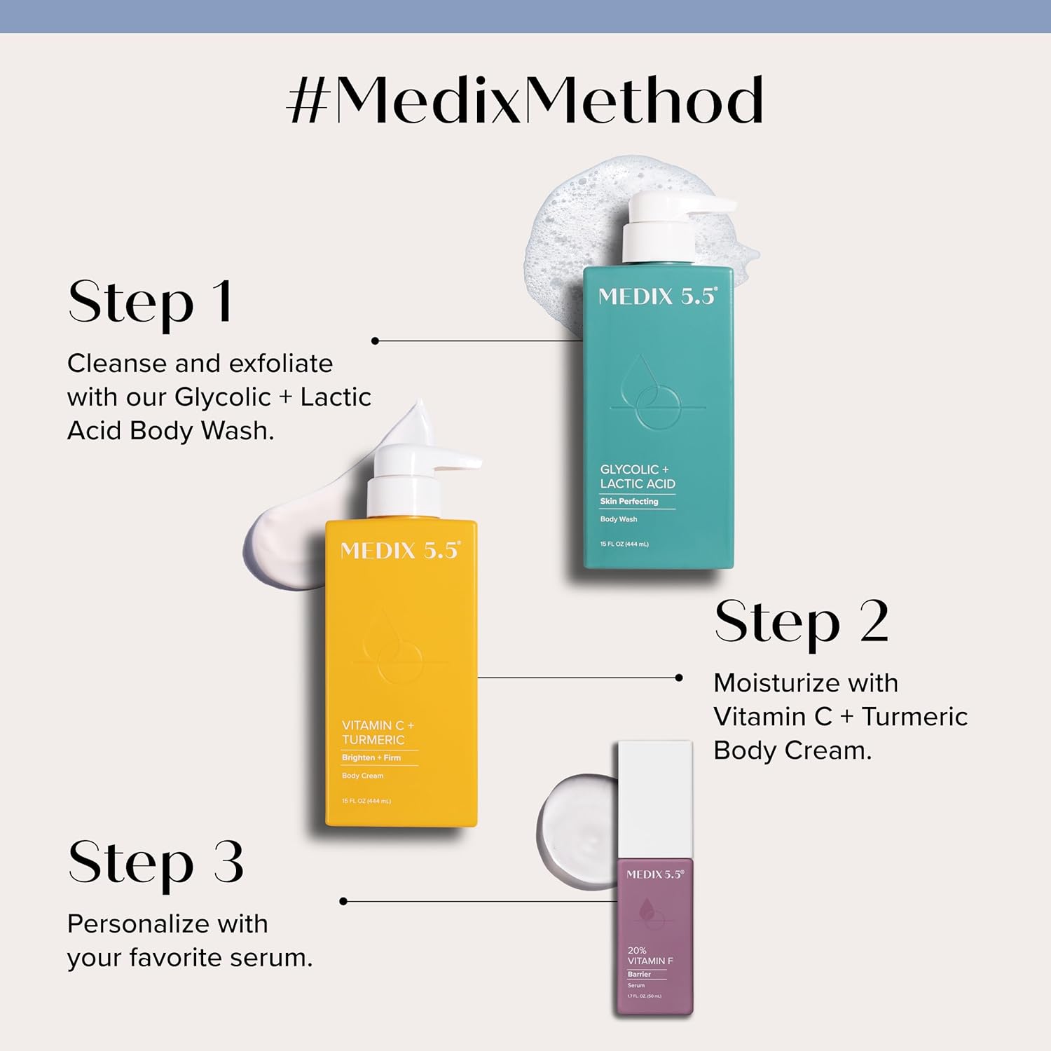 Medix 5.5 Vitamin C Brightening Cream and Face Moisturizer 15 Fl Oz for All Skin Types - Image 6