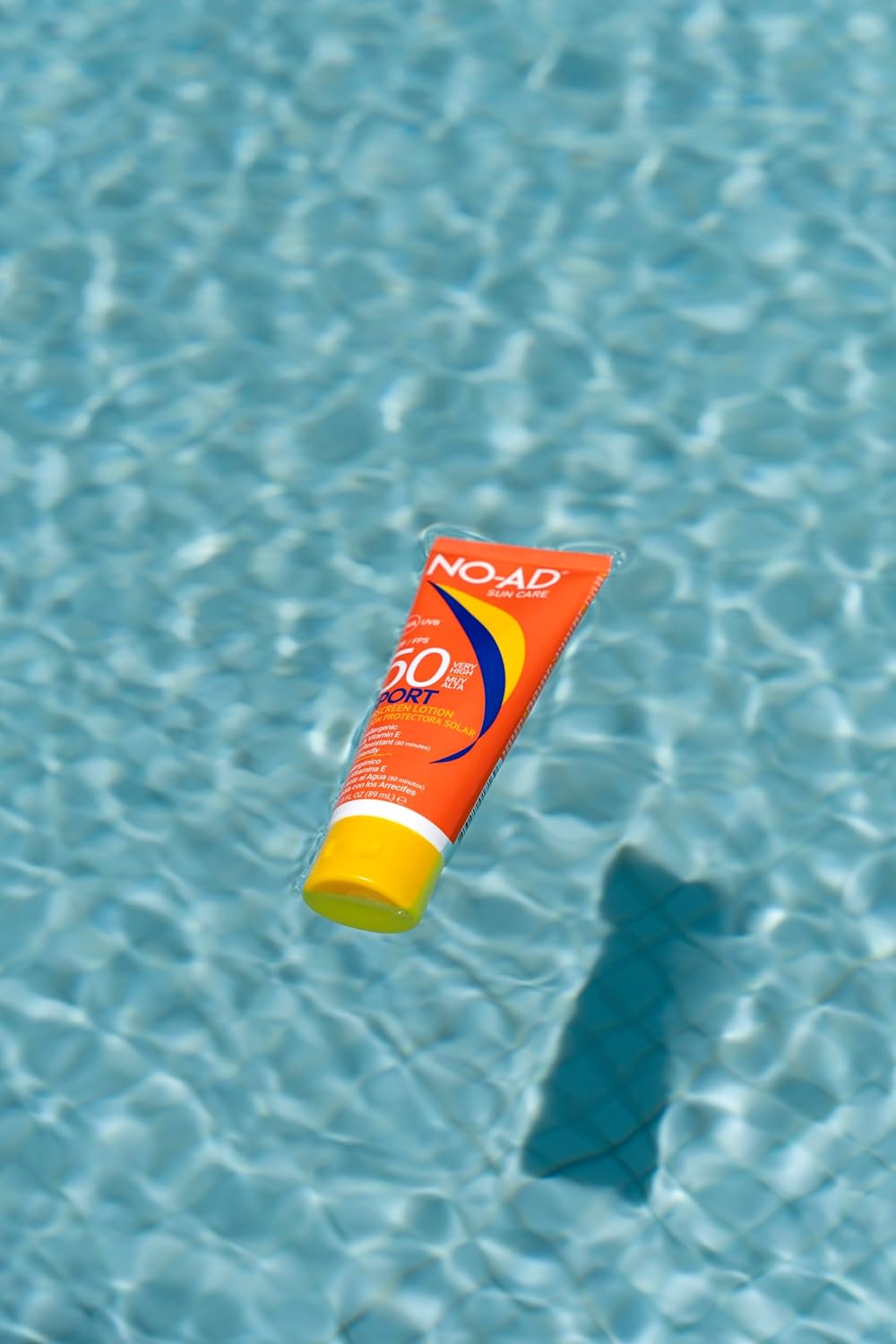 NO-AD SPF 50 Sport Sunscreen Lotion 3oz Travel Size Hypoallergenic Water Resistant UVA/UVB - Image 6