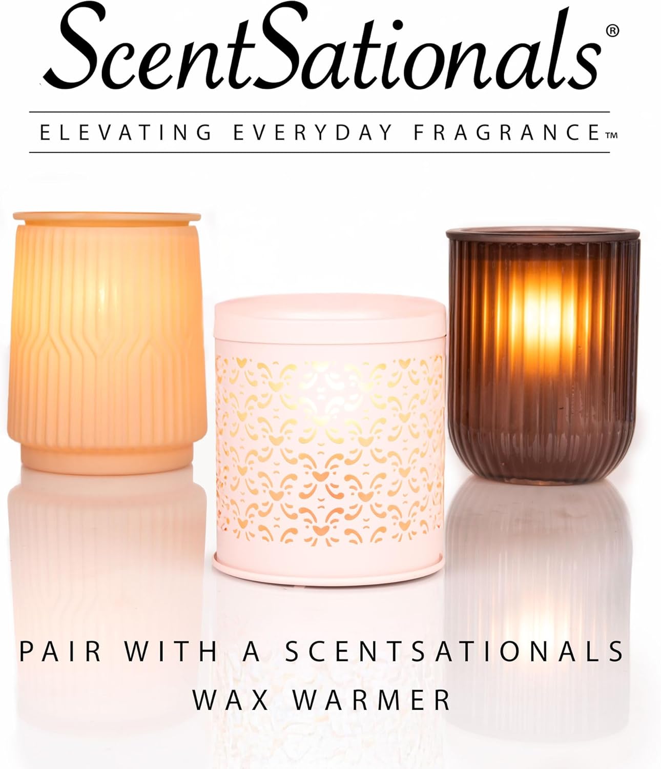 ScentSationals Wax Melts Home Sweet Home 4pk – Long-Lasting, Strong-Scented Wax Cubes for Warmers, Includes Cuddle Up, Cinnamon Apples, Salted Caramel Butter Cream & Farmhouse Cookies, 10oz (24 cubes) - Image 6