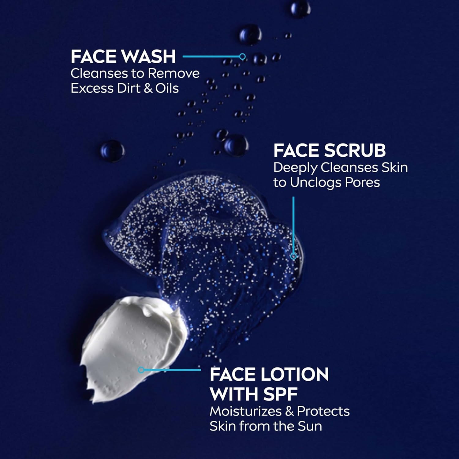 NIVEA MEN Maximum Hydration Deep Cleaning Face Scrub with Aloe Vera, Skin Care Gifts for Dad, 4.4 Oz Tubes, Pack of 3 - Image 9