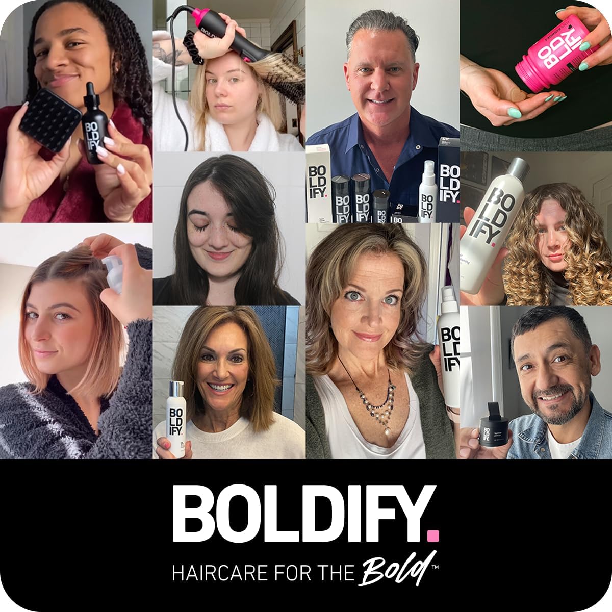 BOLDIFY Travel Size Hair Texture Powder Volumizer for Thinning Hair for Men & Women - Image 9