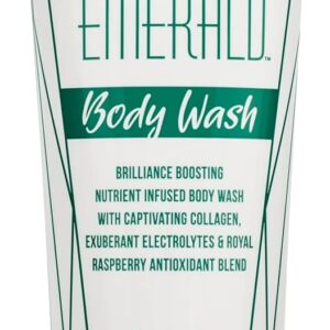 Devoted Creations Enchanted Emerald Body Wash – Brilliance Boosting Nutrient Infused Body Wash with Captivating Collagen, Exuberant Electrolytes, and Royall Raspberry Antioxidant Blend – 8 oz.