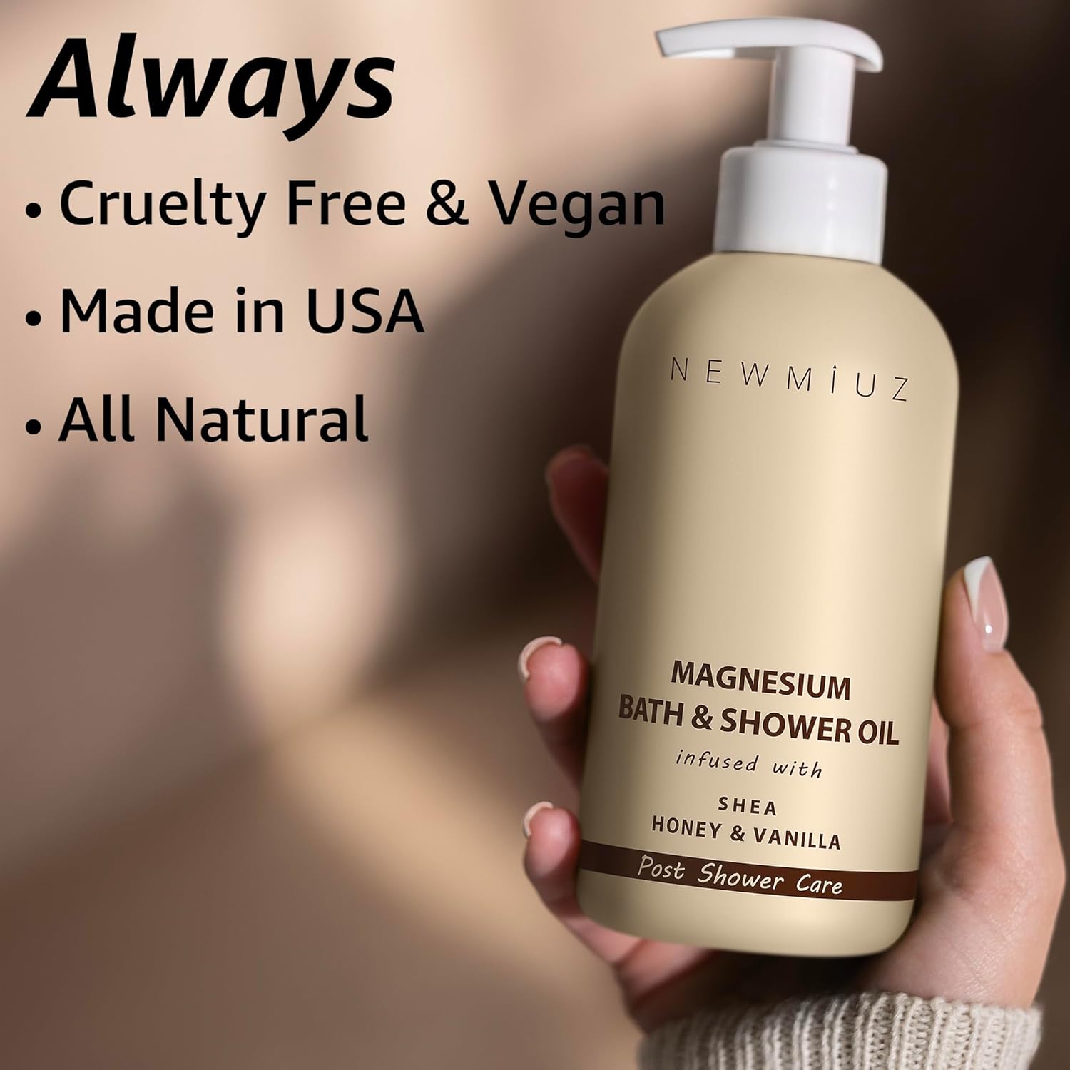 In-Shower Body Conditioner with Shea Butter and Honey Vanilla for Soft, Moisturizing Skin - Image 6